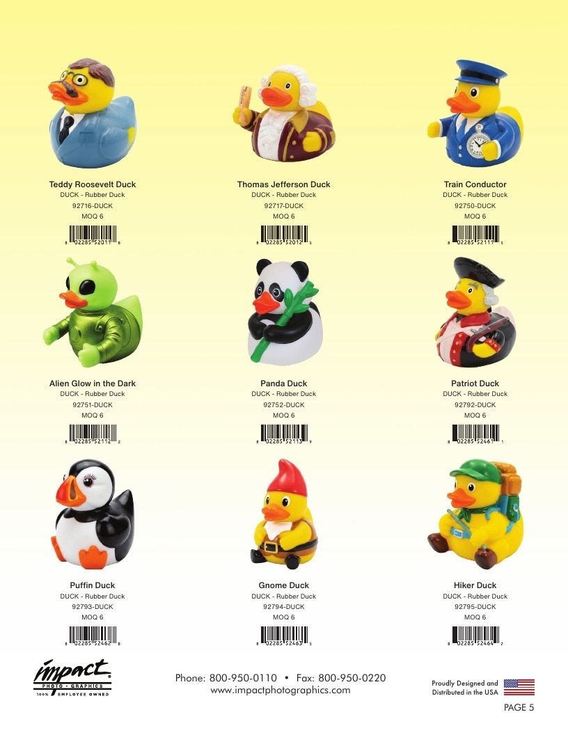 Impact Photographics Rubber Duck Catalog Weekly Ad January 1 - December 31, 2026