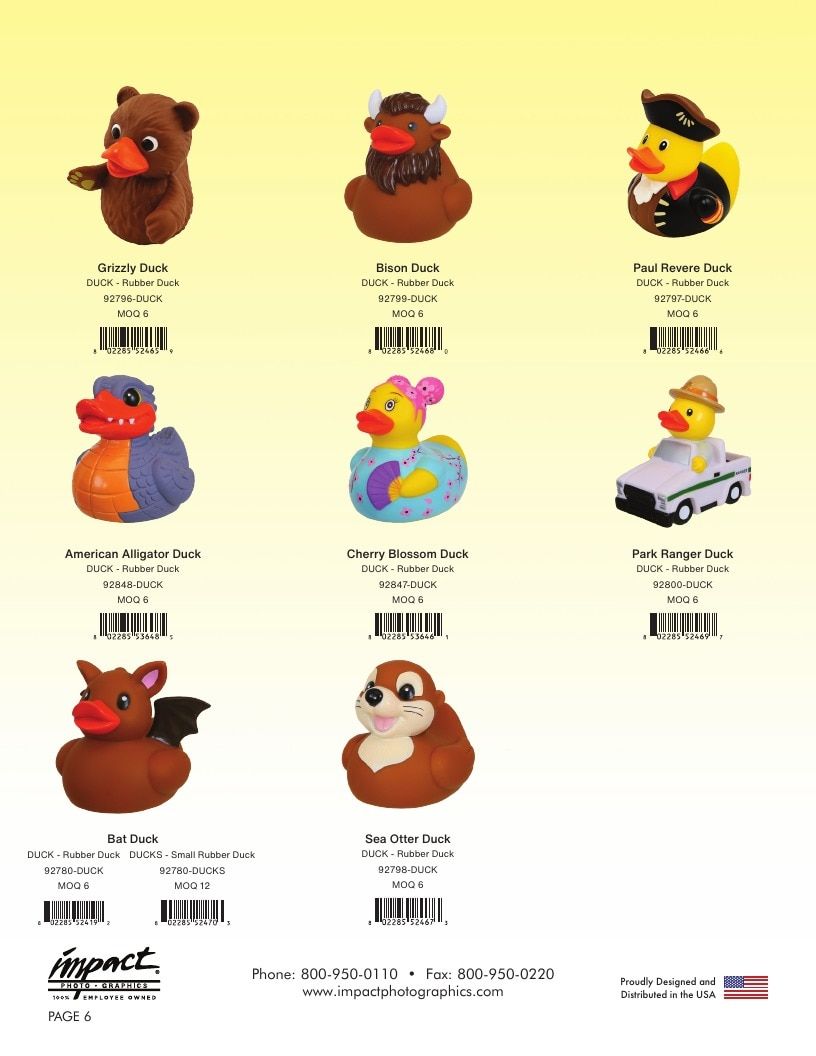 Impact Photographics Rubber Duck Catalog Weekly Ad January 1 - December 31, 2026