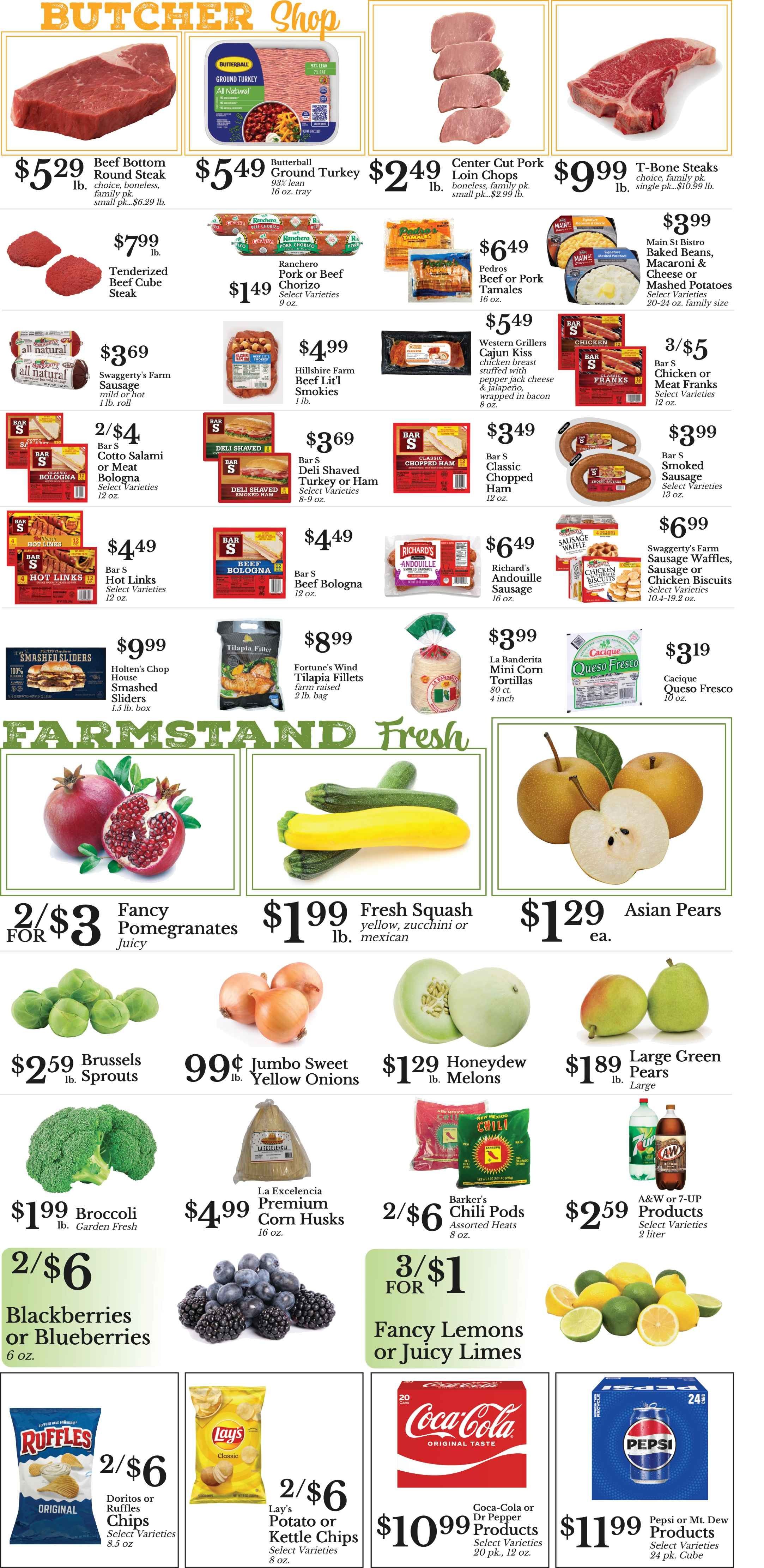 S&S Supermarket Weekly Ad September 27 - October 3, 2026