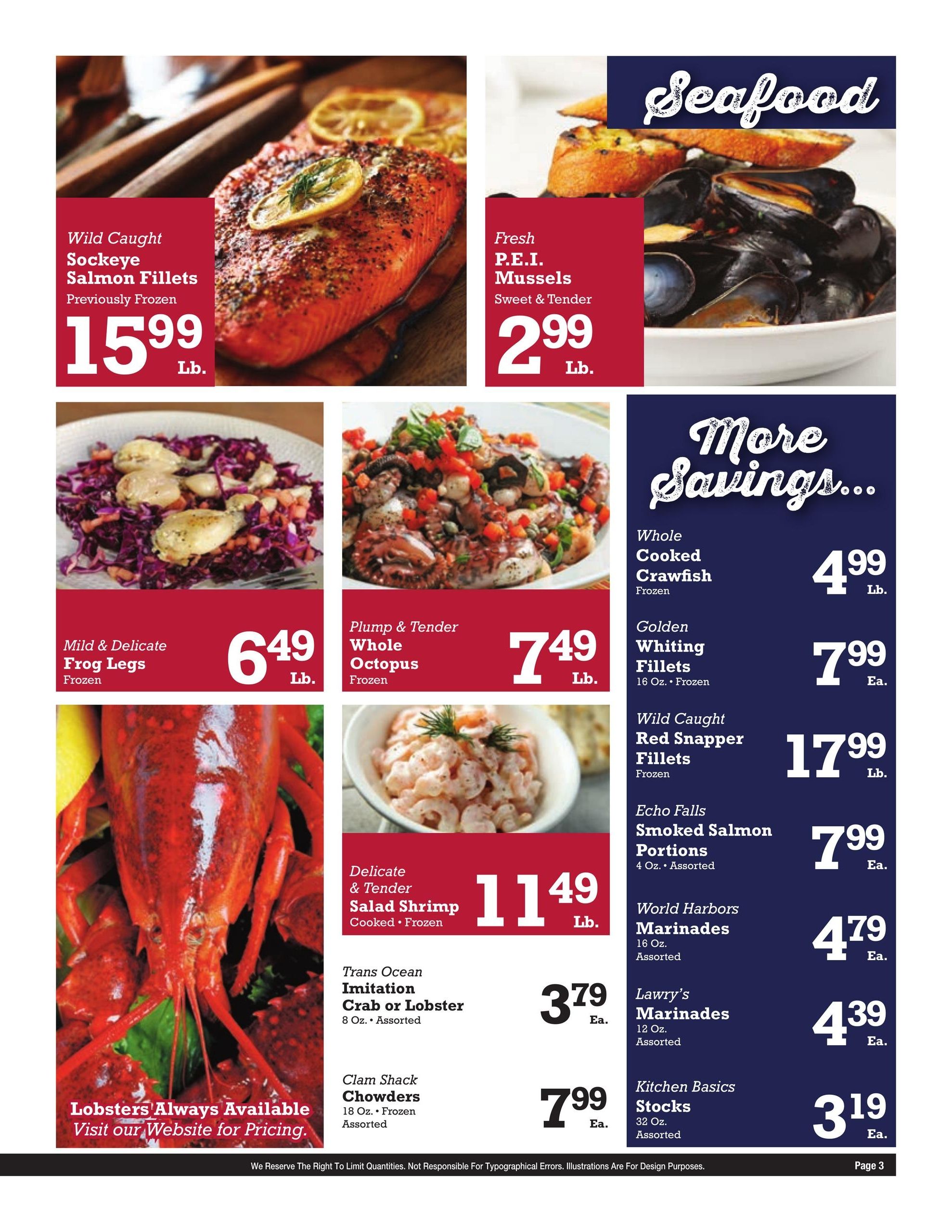 Foster's Super Market Weekly Ad September 21 - October 3, 2026