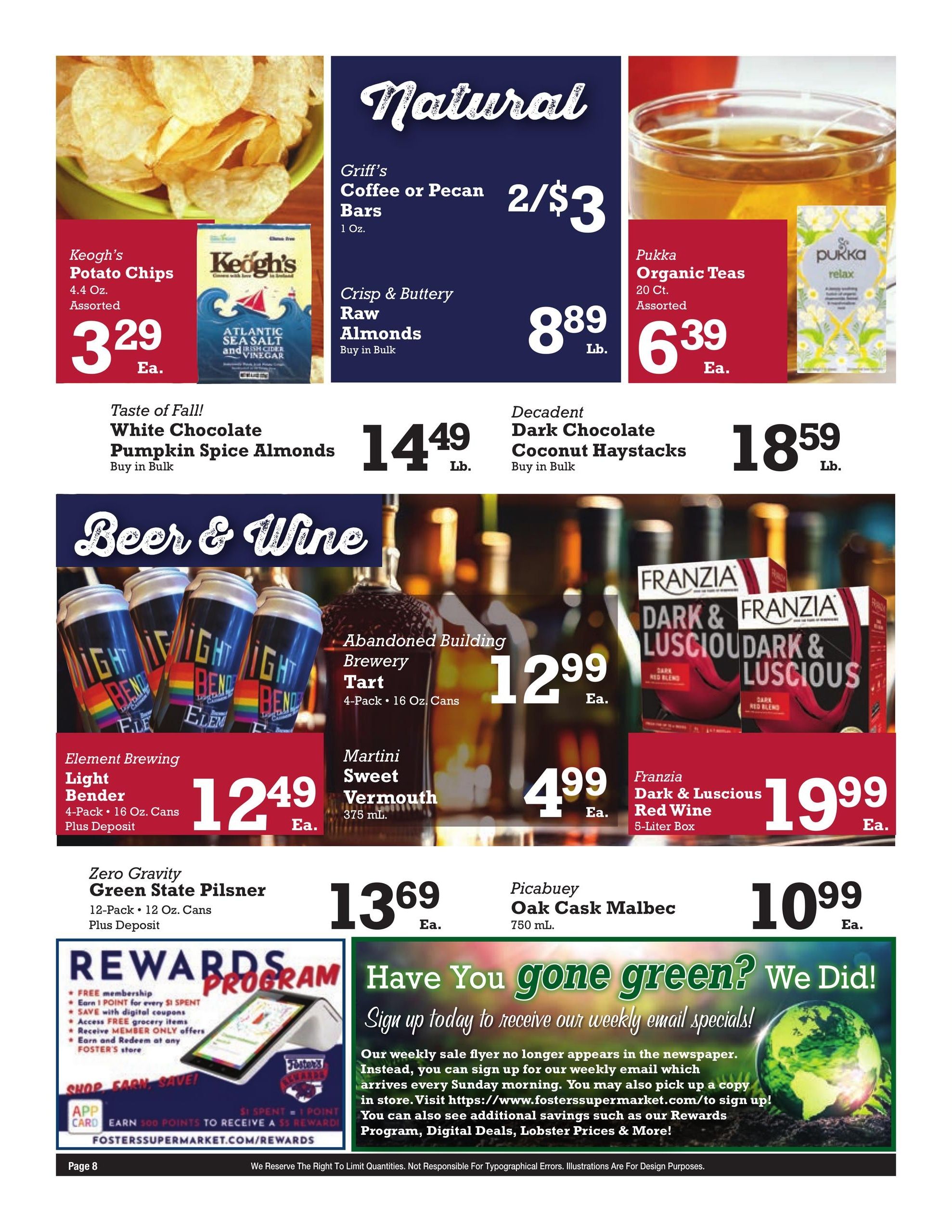 Foster's Super Market Weekly Ad September 21 - October 3, 2026