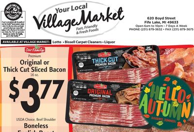 Fife Lake Village Market Weekly Ad September 28 - October 4, 2026