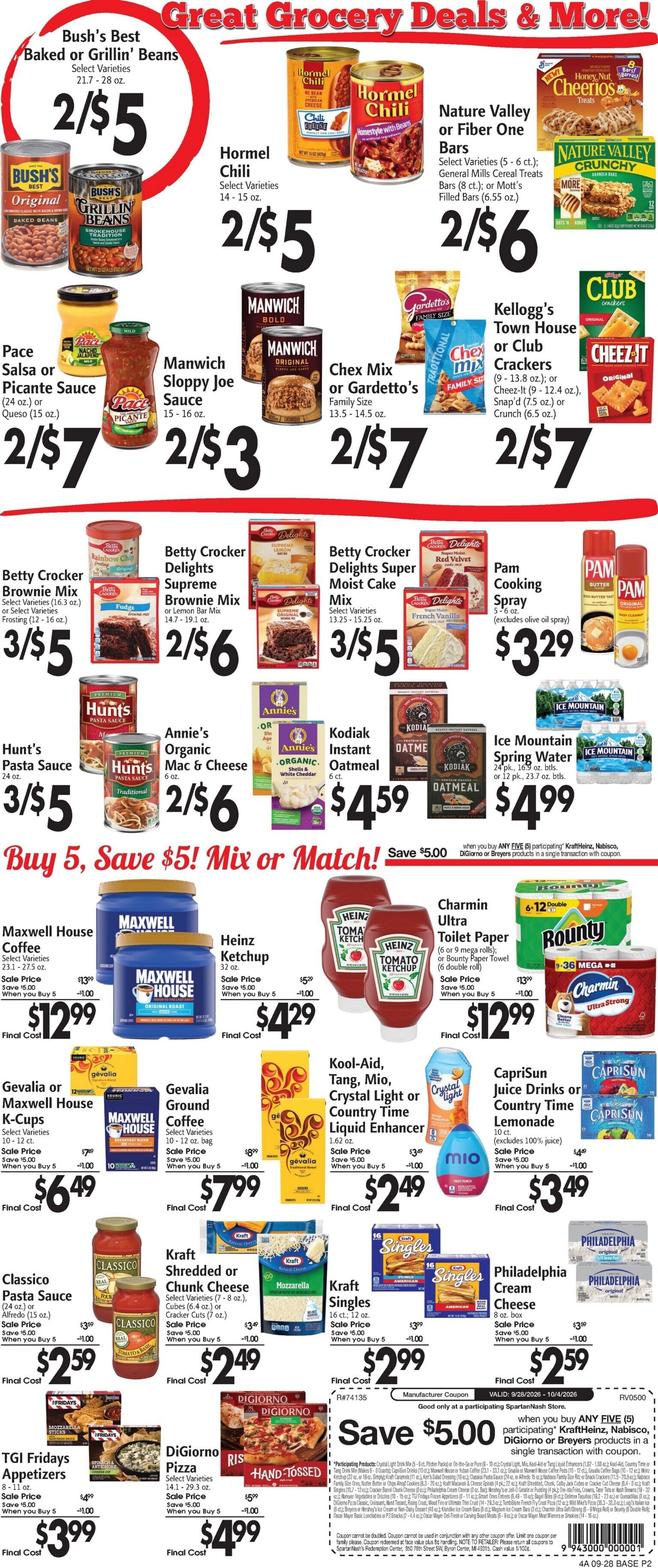 Fife Lake Village Market Weekly Ad September 28 - October 4, 2026