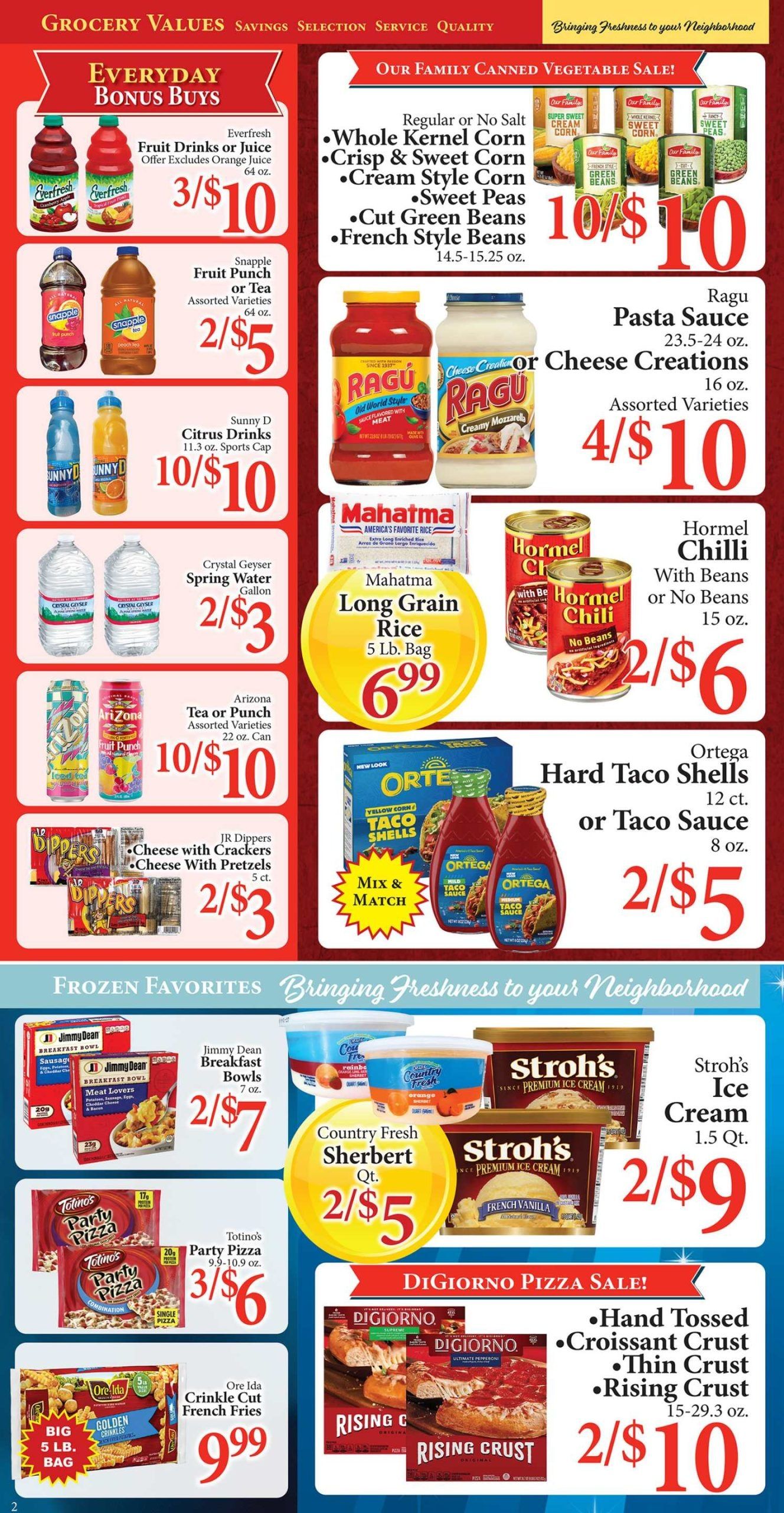 Saturn Super Foods Weekly Ad September 28 - October 11, 2026
