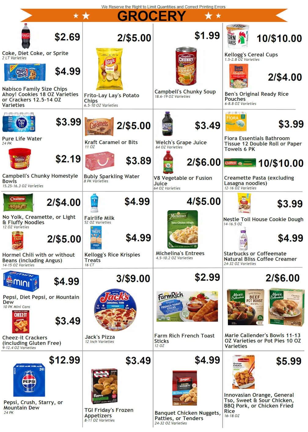 Art's Food Market Weekly Ad September 28 - October 4, 2026