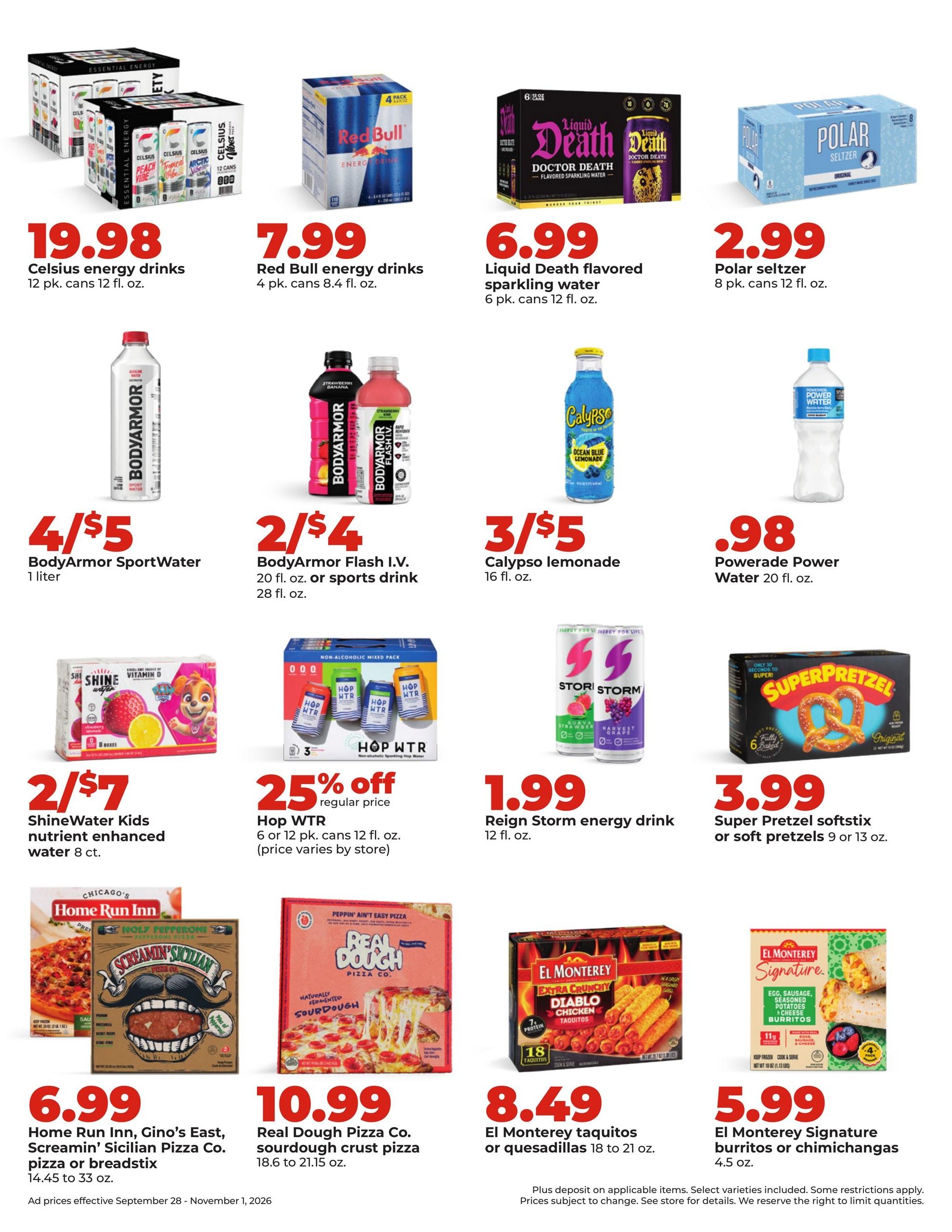 Hy-Vee (Alleman Area, IA) OCTOBER DEALS GOOD ALL MONTH LONG Weekly Ad September 28 - November 1, 2026