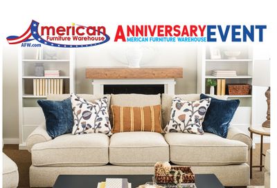 American Furniture Warehouse Weekly Ad September 28 - October 4, 2026