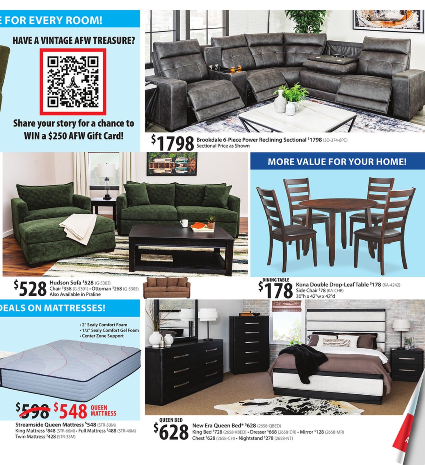 American Furniture Warehouse Weekly Ad September 28 - October 4, 2026