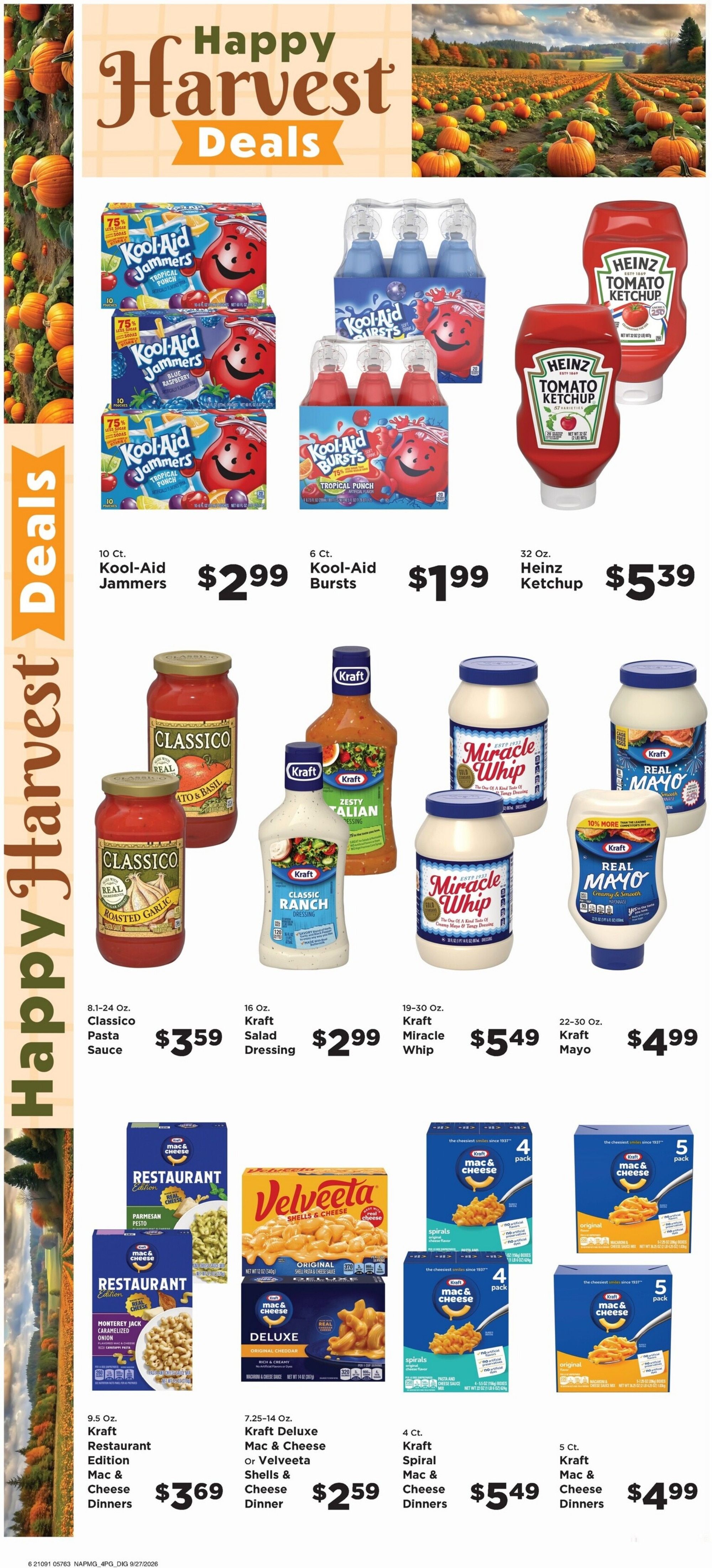 Taylorsville Country Mart Weekly Ad September 28 - October 4, 2026