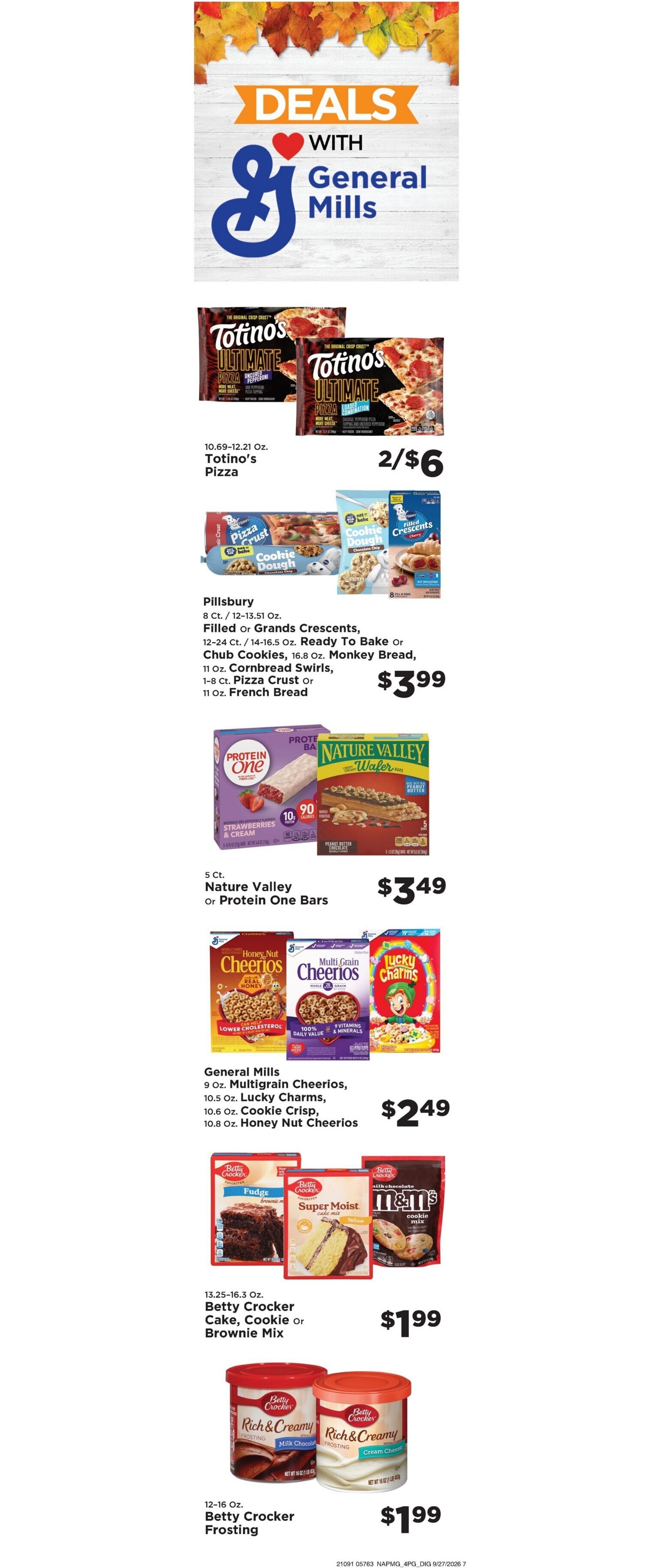 Taylorsville Country Mart Weekly Ad September 28 - October 4, 2026