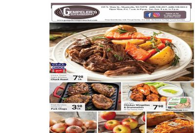 Gempeler's Supermarket Weekly Ad September 28 - October 4, 2026
