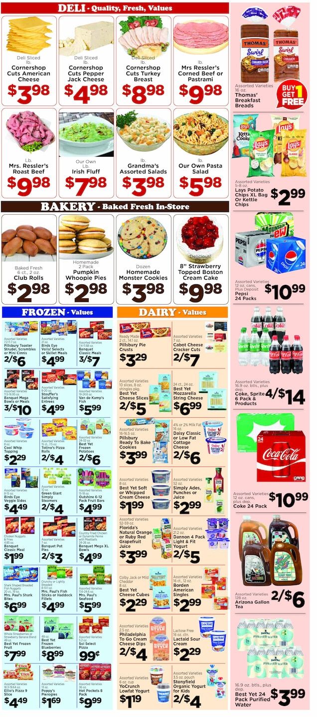 Costa's Supermarket Weekly Ad September 28 - October 4, 2026