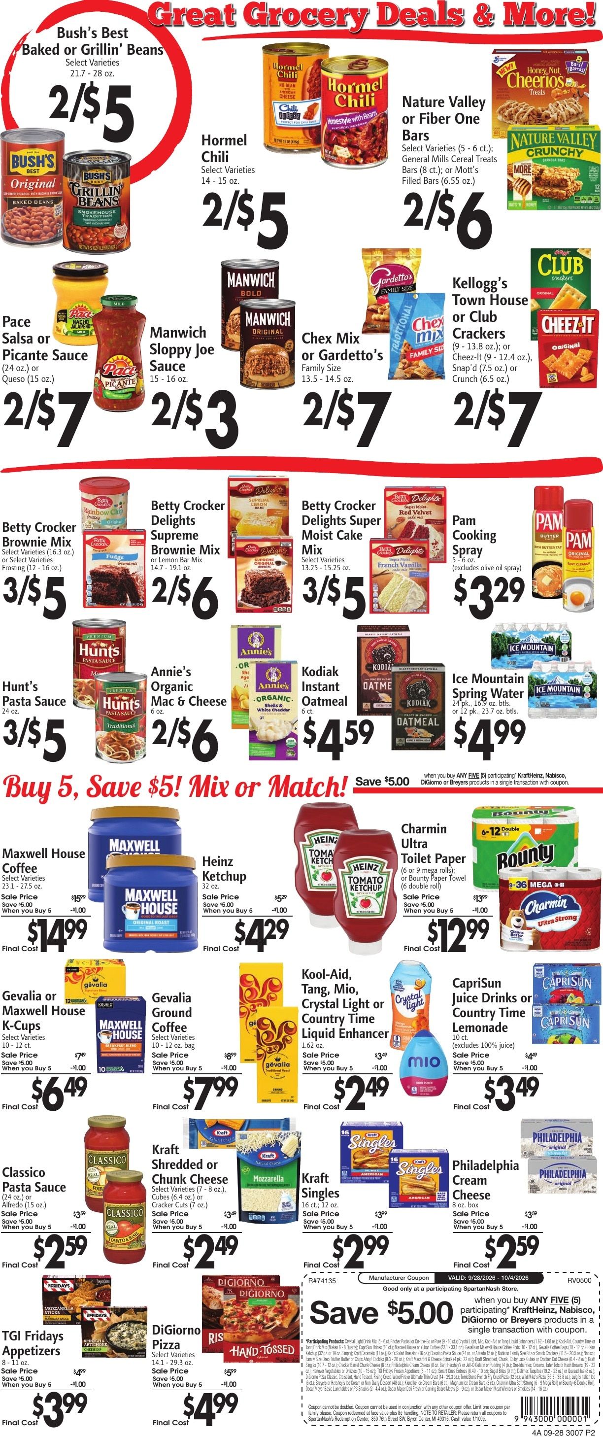 Ravenna Market Weekly Ad September 28 - October 4, 2026