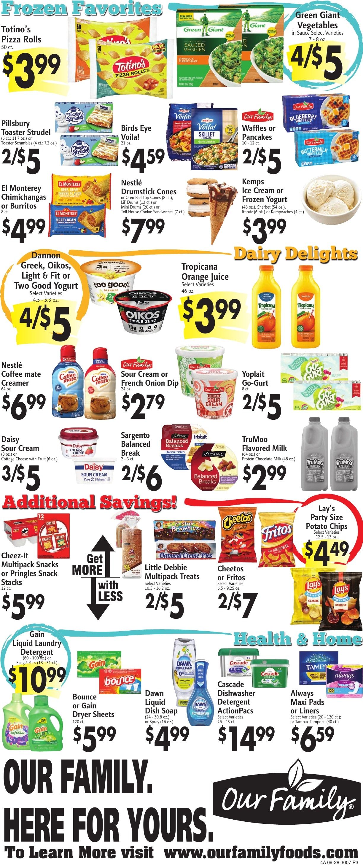 Ravenna Market Weekly Ad September 28 - October 4, 2026