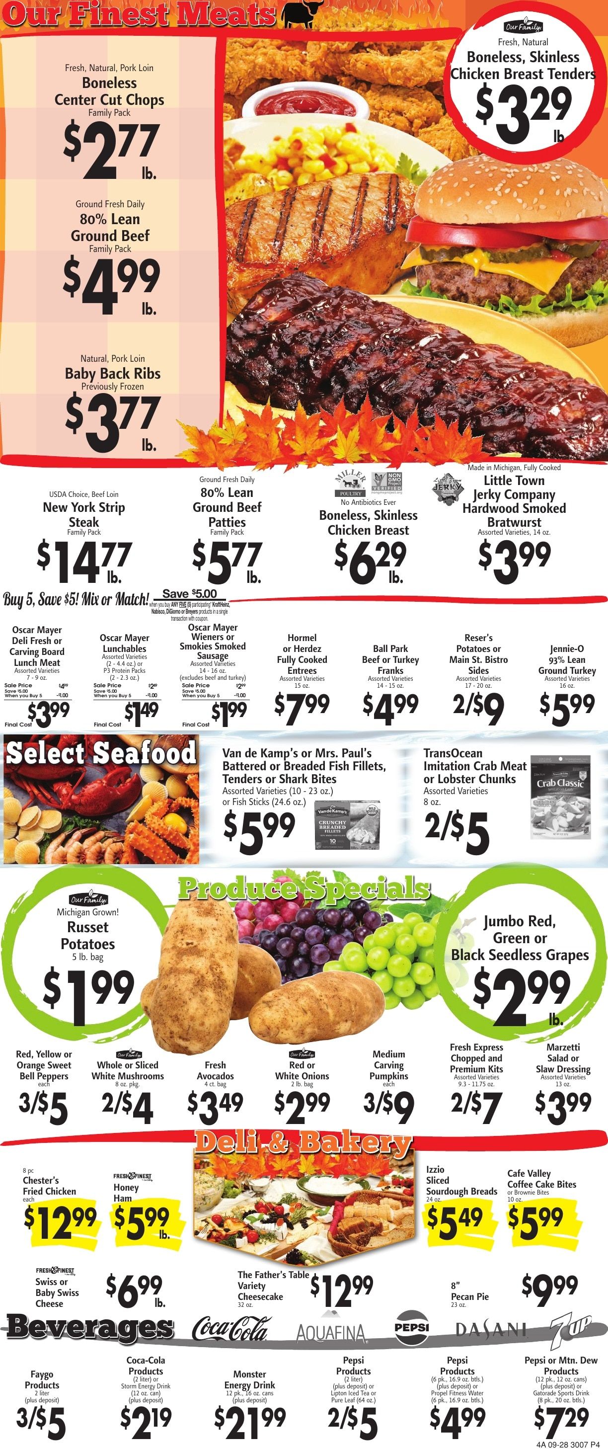 Ravenna Market Weekly Ad September 28 - October 4, 2026