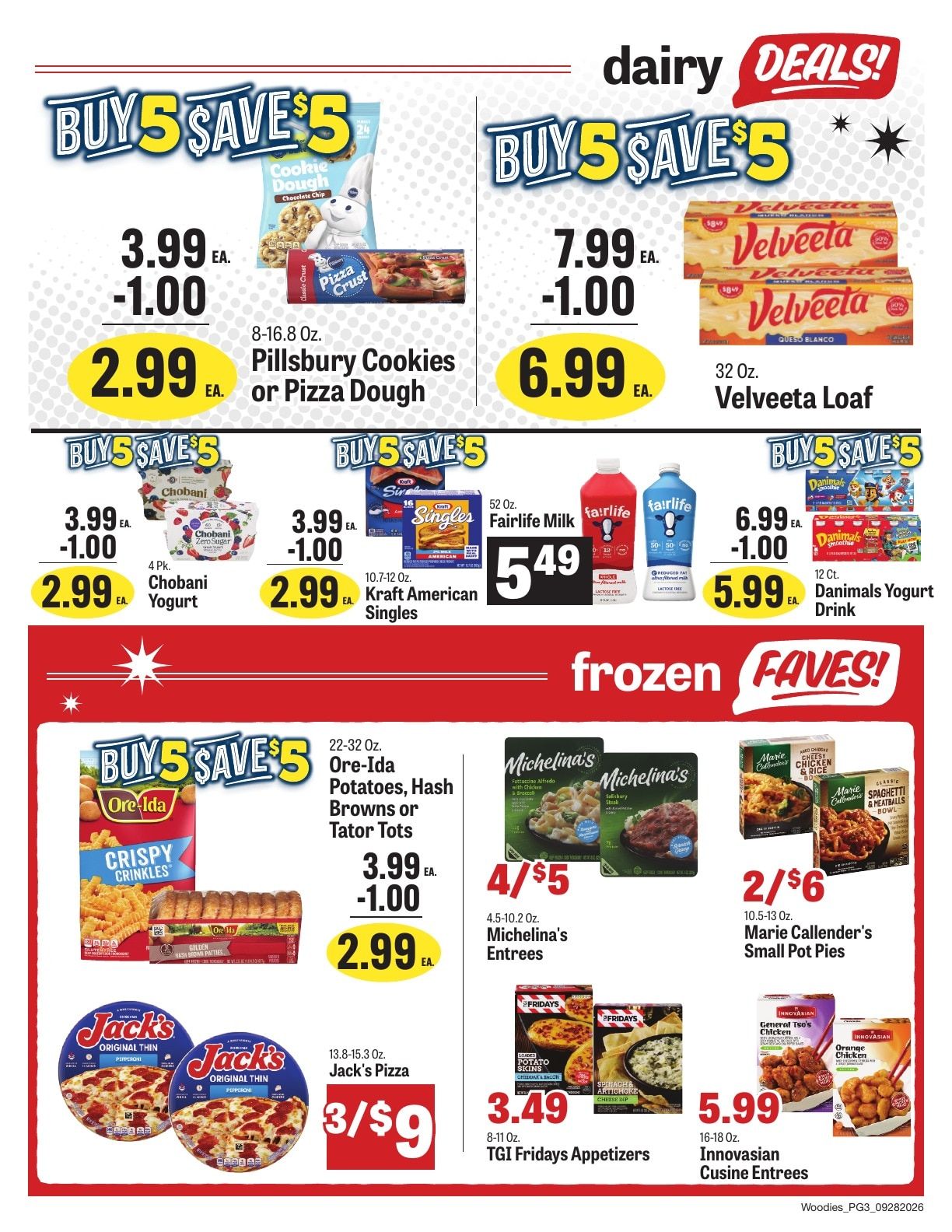 Woodie's Supermarket Weekly Ad September 30 - October 6, 2026