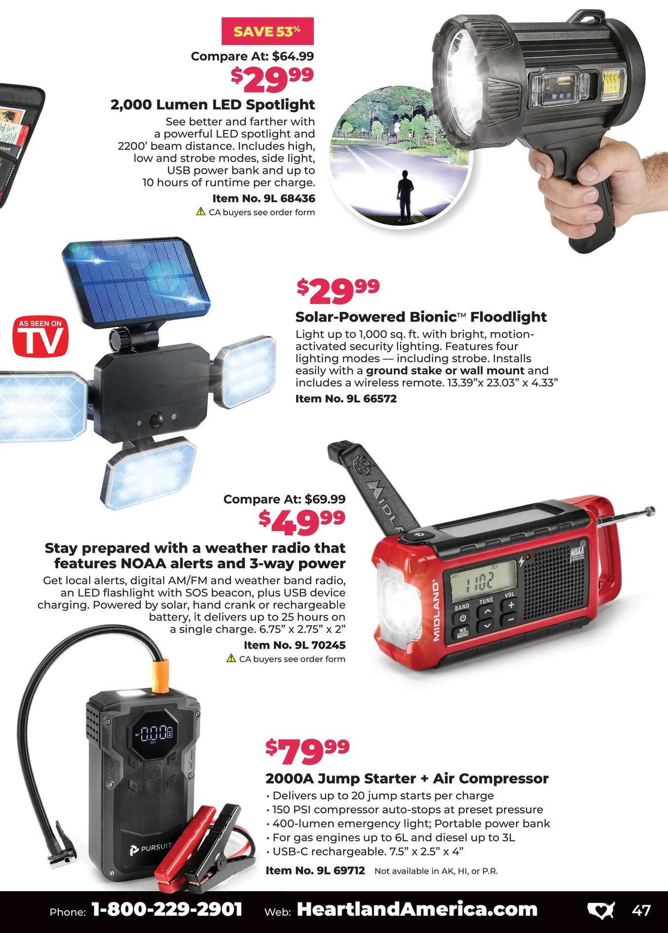 Heartland America Online Catalog Weekly Ad September 14, 2026 - January 11, 2027