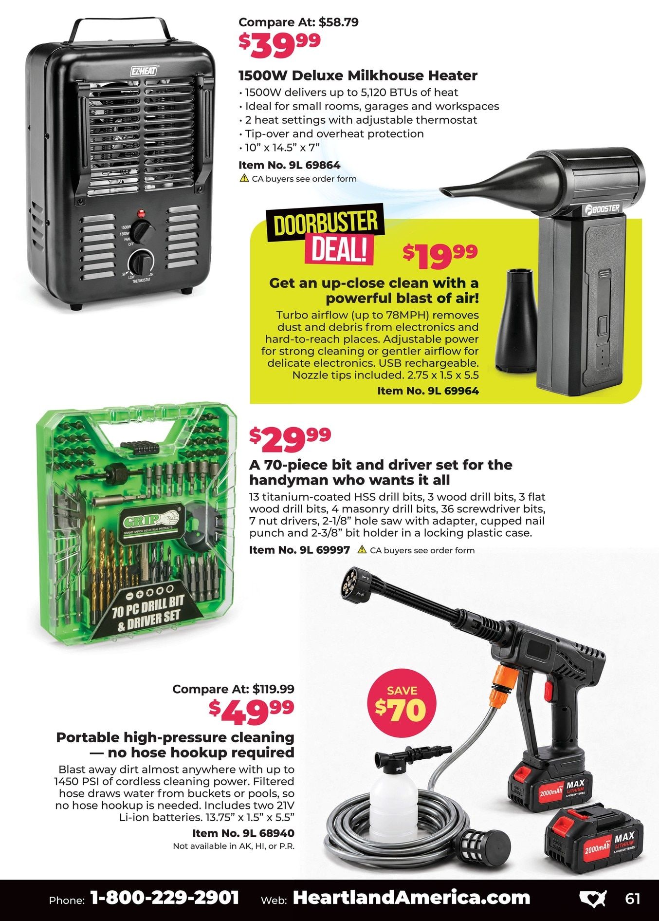 Heartland America Online Catalog Weekly Ad September 14, 2026 - January 11, 2027