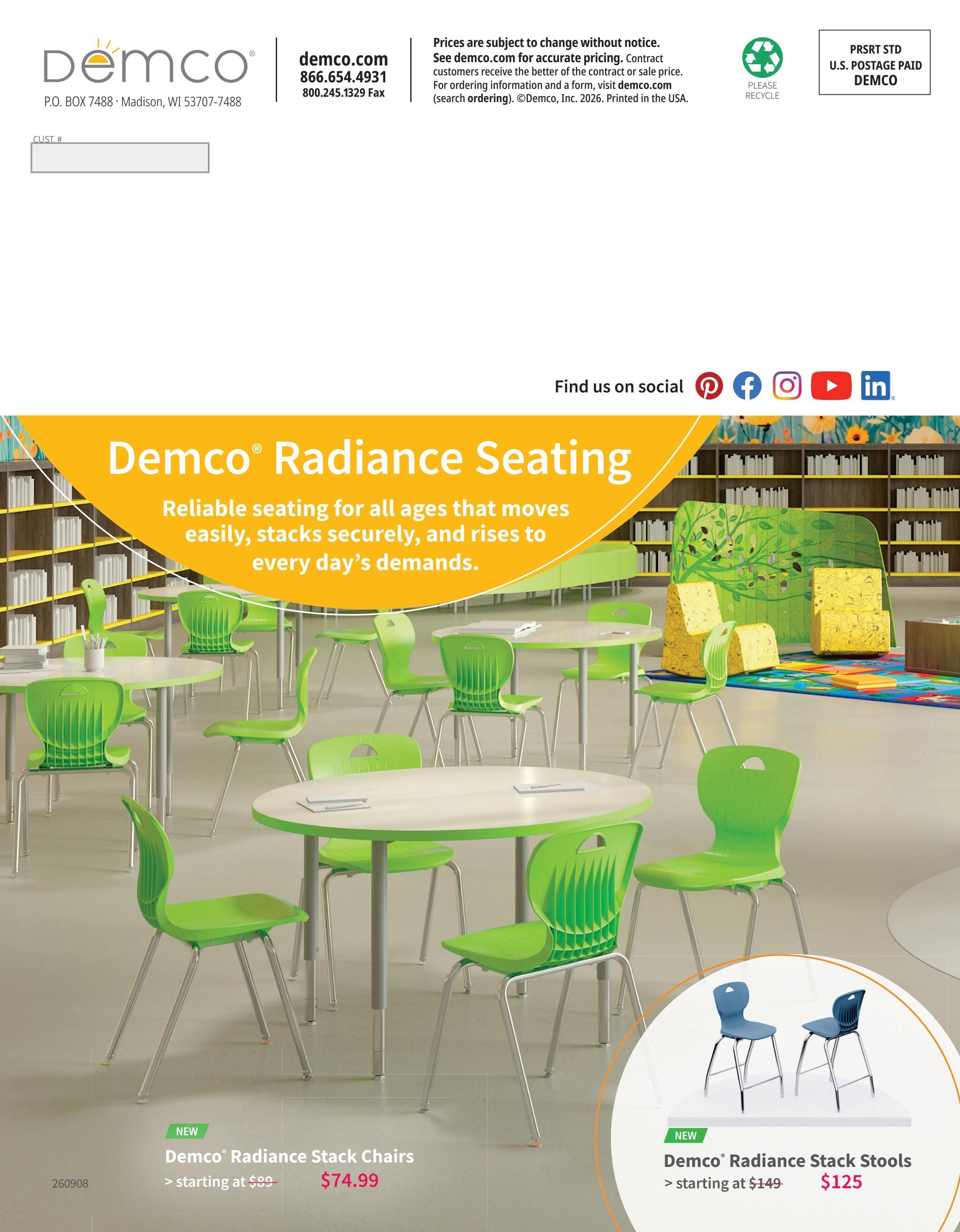 Demco Fall Vision Book Weekly Ad January 1 - December 31, 2026