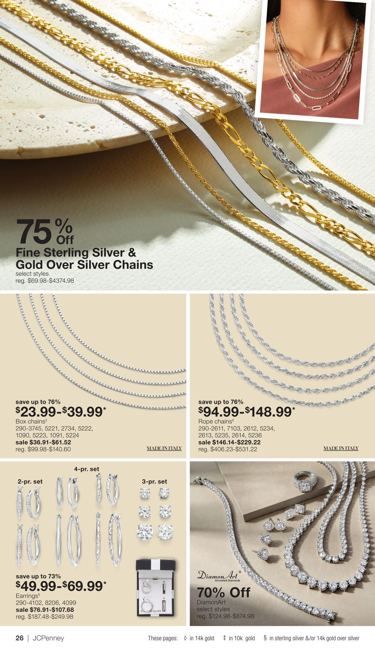 JCPenney Our Biggest Jewelry Sale of the Season Weekly Ad September 28 - October 25, 2026