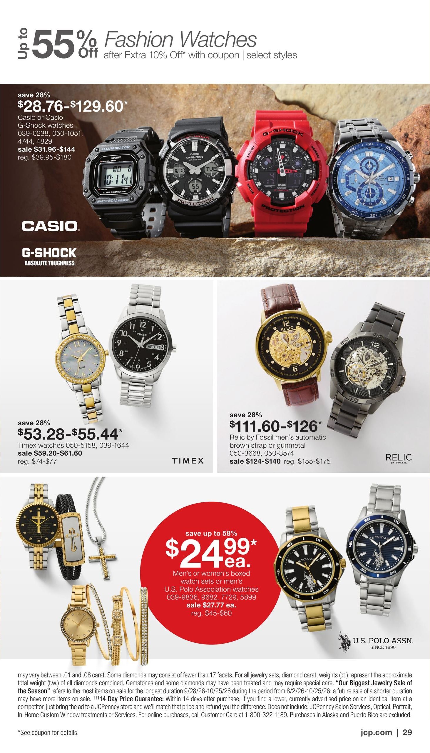 JCPenney Our Biggest Jewelry Sale of the Season Weekly Ad September 28 - October 25, 2026