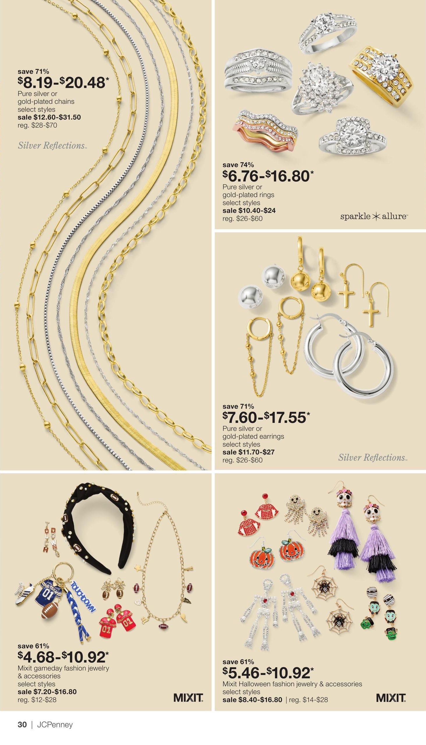 JCPenney Our Biggest Jewelry Sale of the Season Weekly Ad September 28 - October 25, 2026
