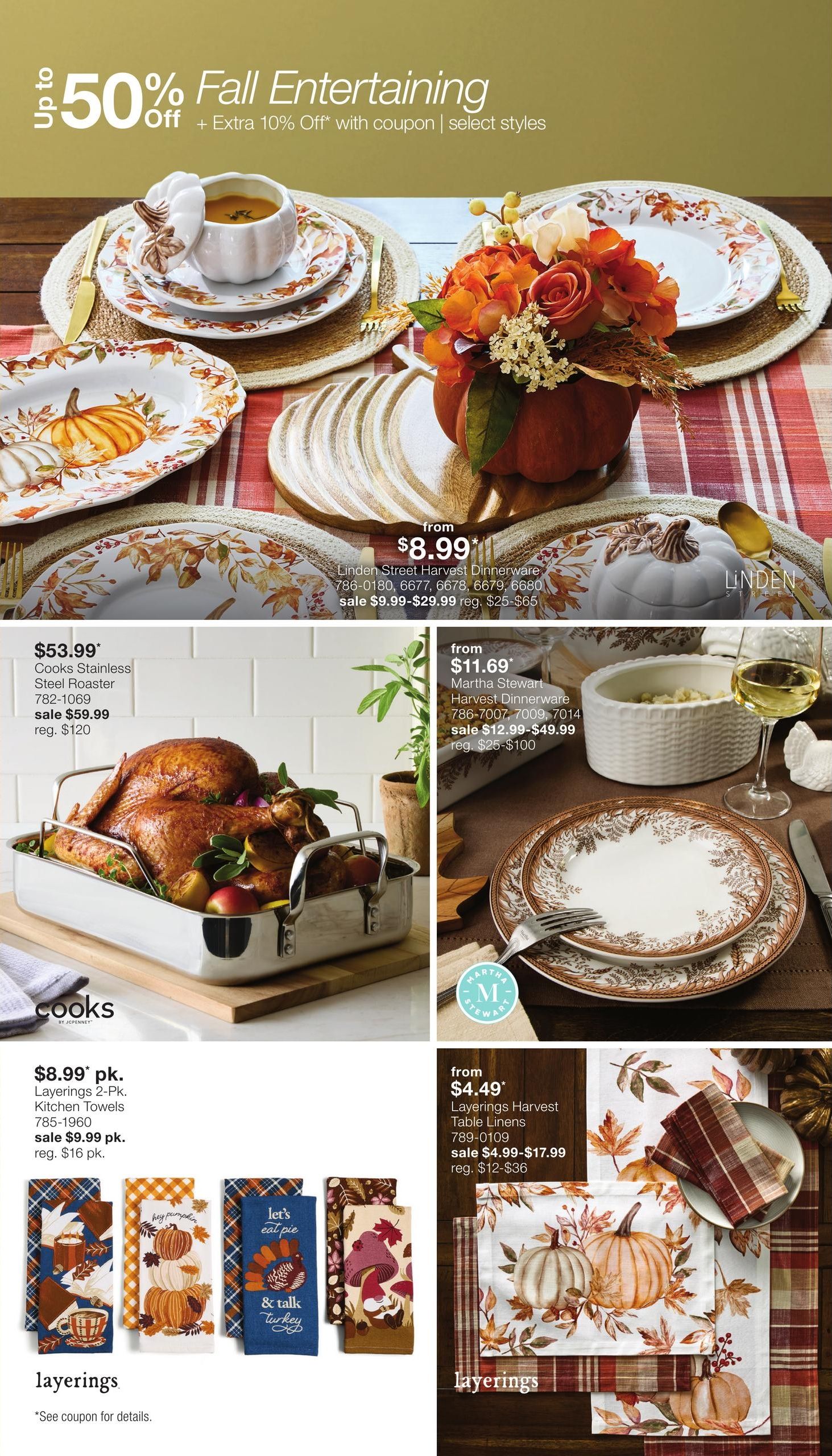 JCPenney Semi-Annual Home Sale Weekly Ad September 28 - October 25, 2026