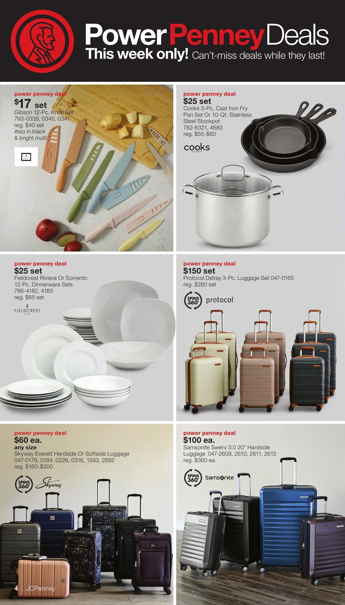 JCPenney Semi-Annual Home Sale Weekly Ad September 28 - October 25, 2026