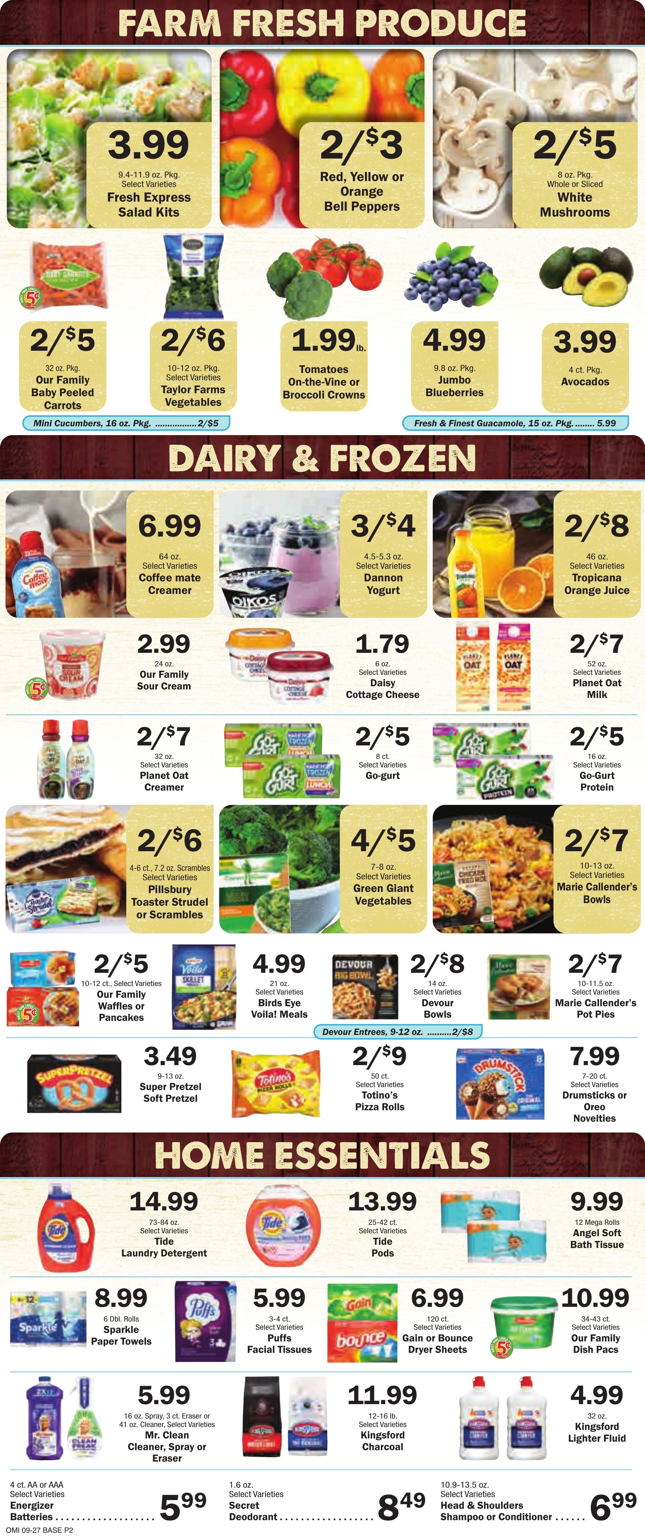 Pop's Grocery Shoppe Weekly Ad September 27 - October 6, 2026
