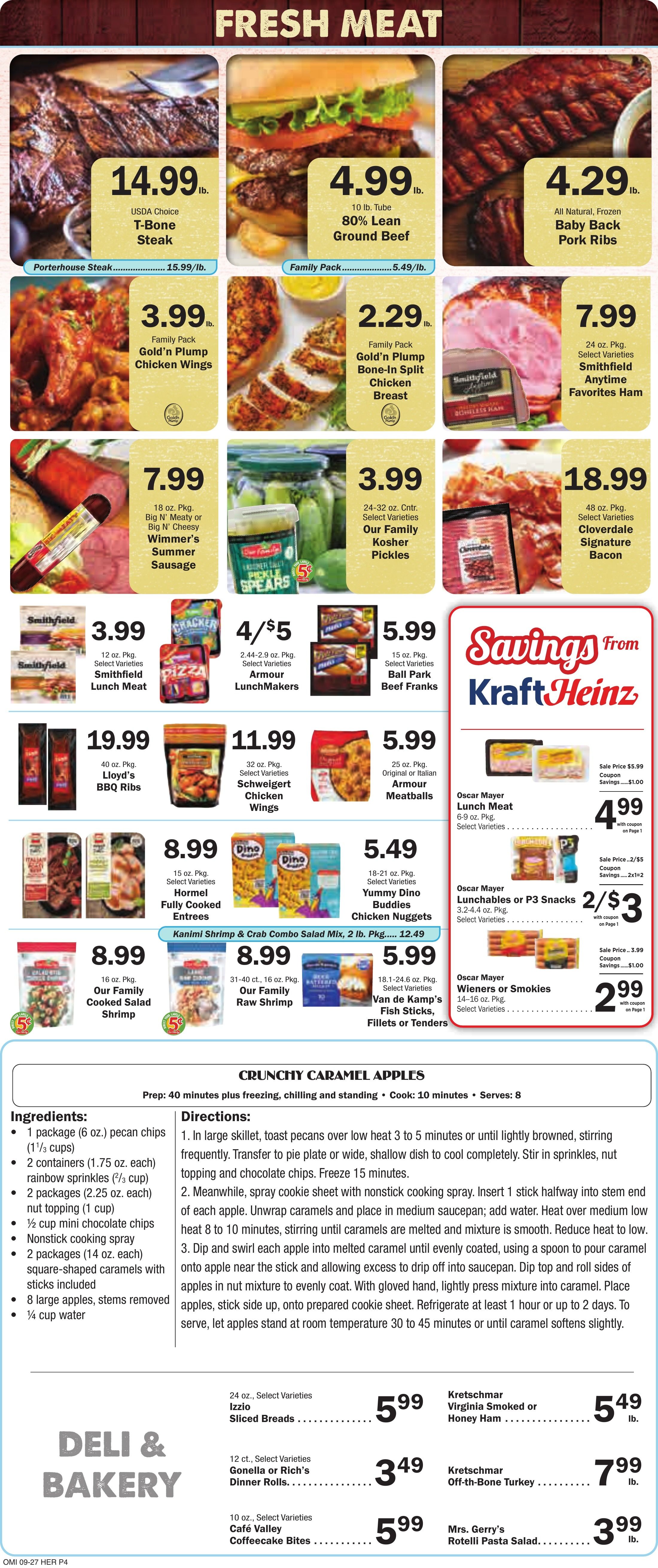 Pop's Grocery Shoppe Weekly Ad September 27 - October 6, 2026