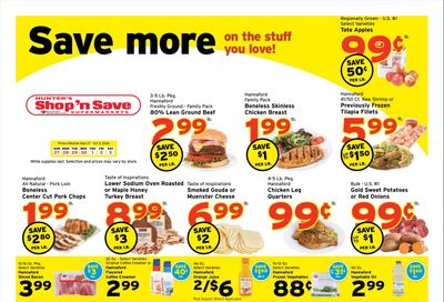 Hunter's Shop 'n Save Weekly Ad September 27 - October 3, 2026