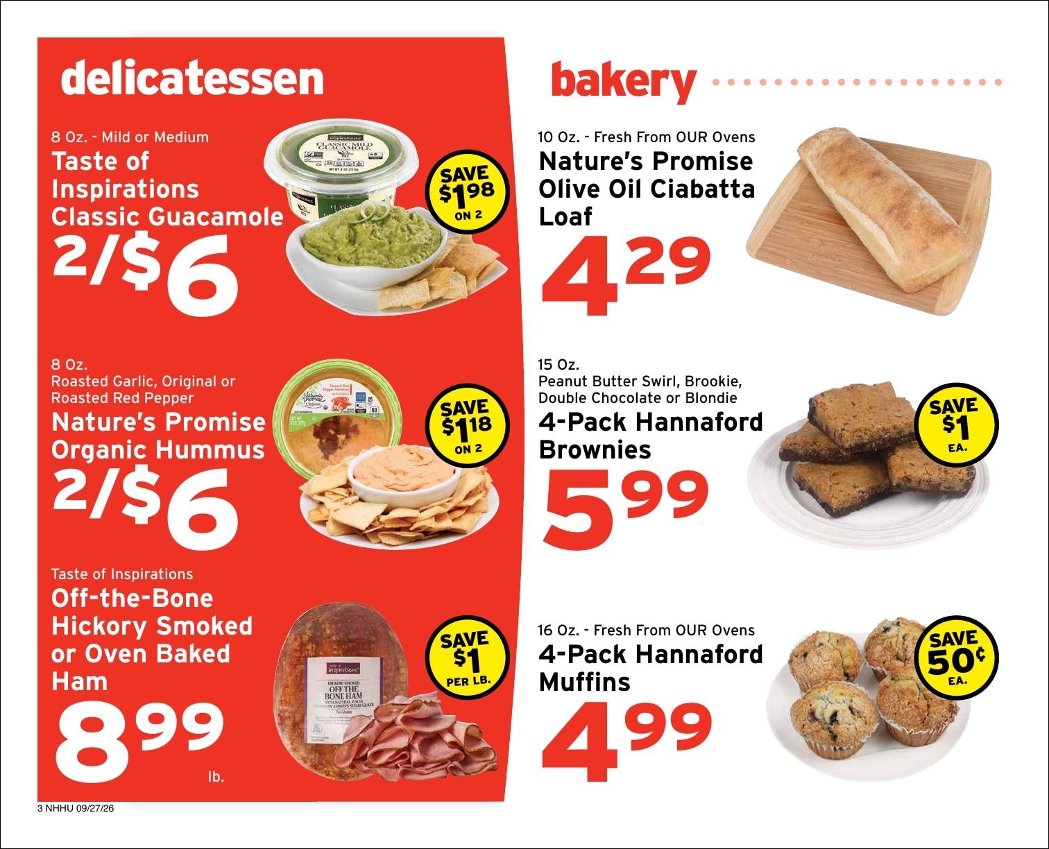 Hunter's Shop 'n Save Weekly Ad September 27 - October 3, 2026