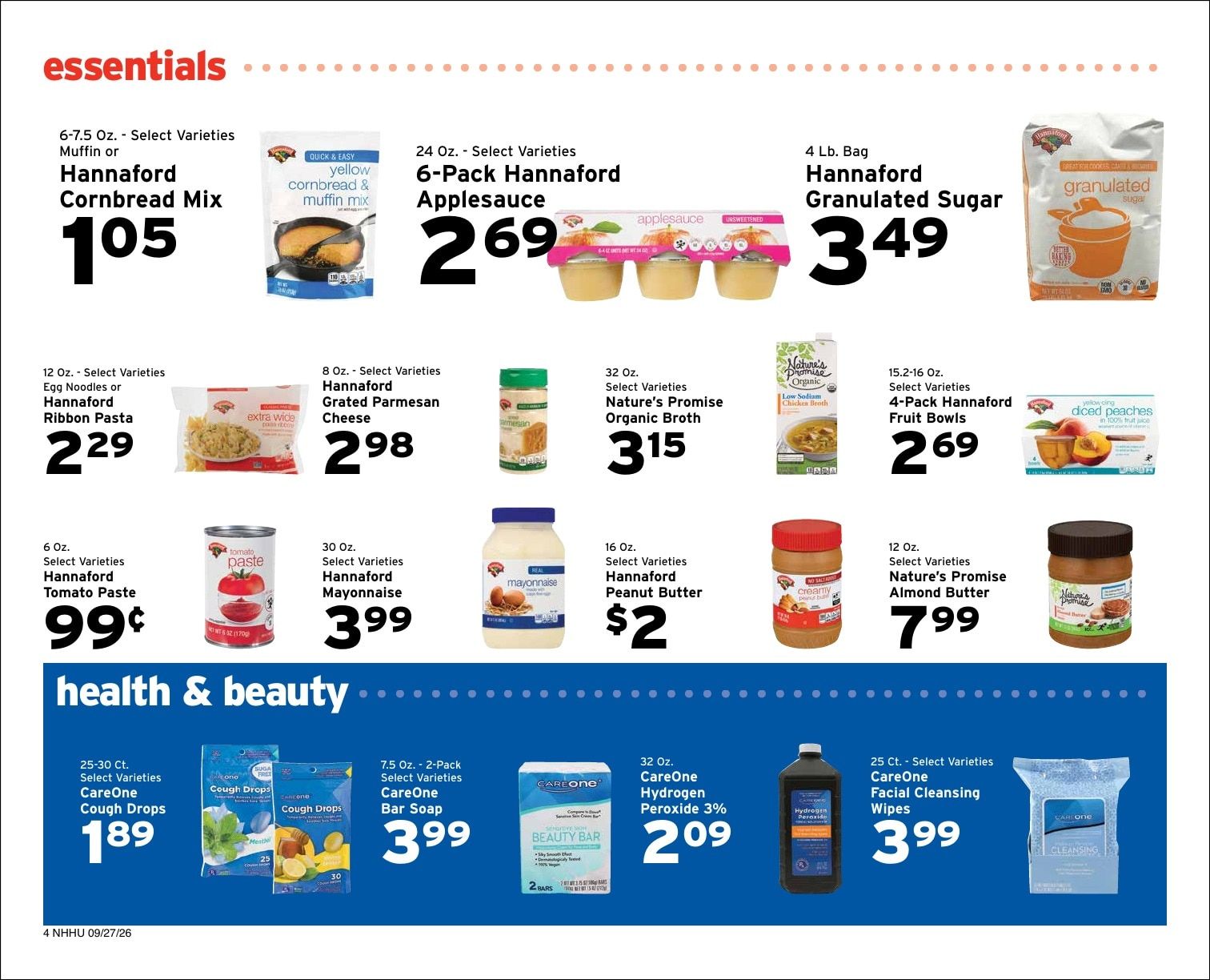 Hunter's Shop 'n Save Weekly Ad September 27 - October 3, 2026