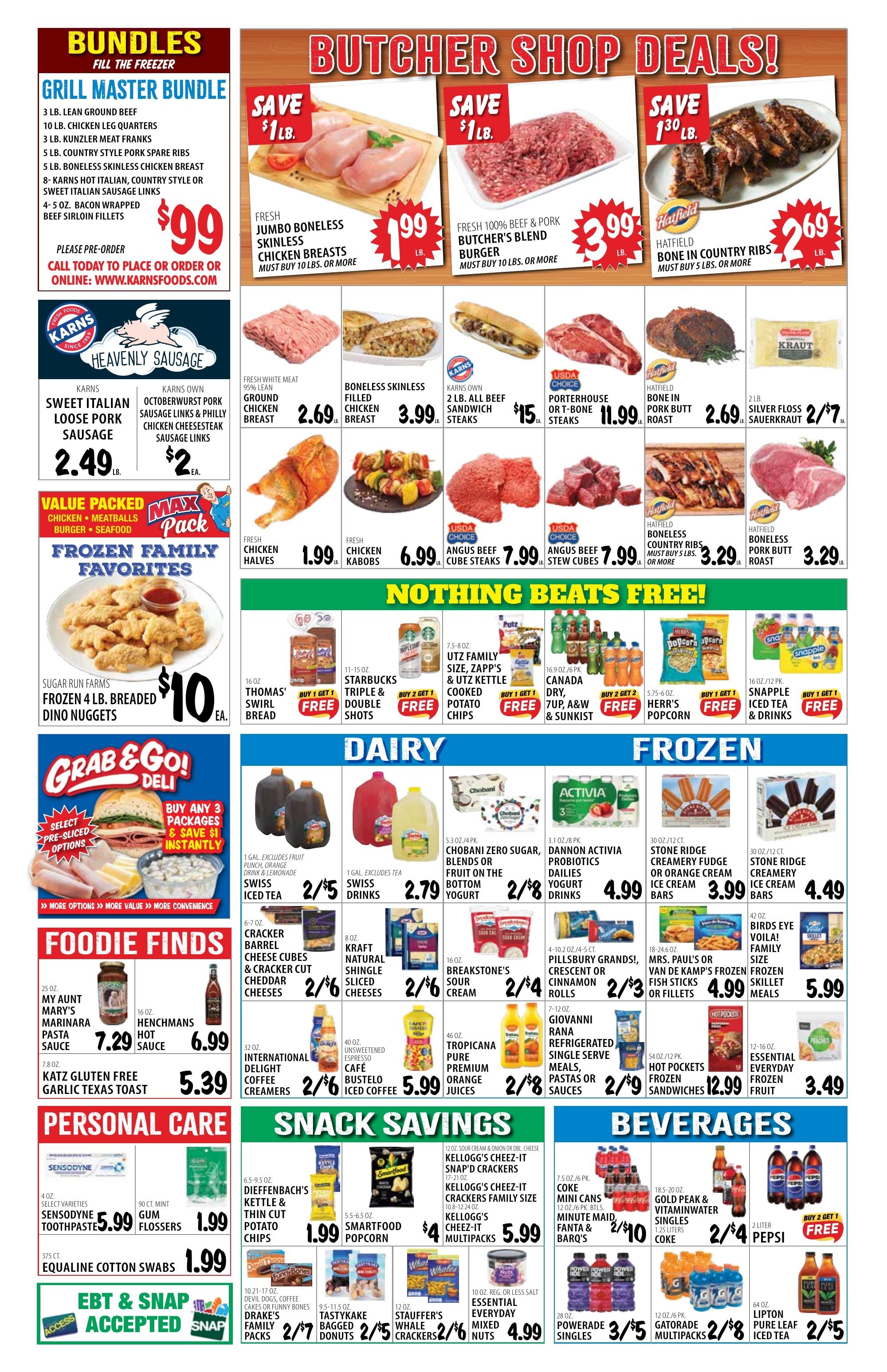Karns Foods Weekly Ad September 28 - October 5, 2026