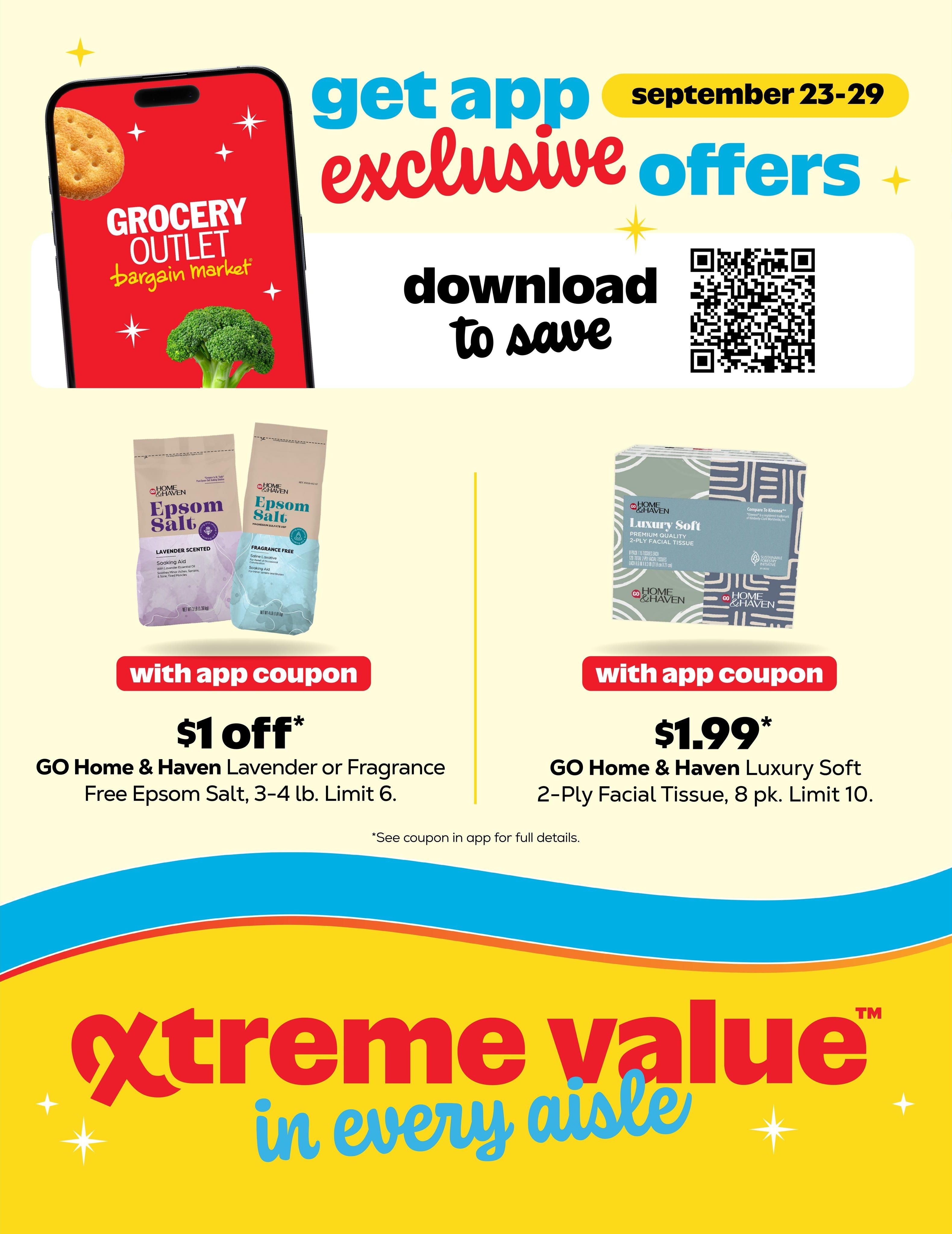 Grocery Outlet (Antelope Area, CA) Weekly Ad September 23 - 29, 2026