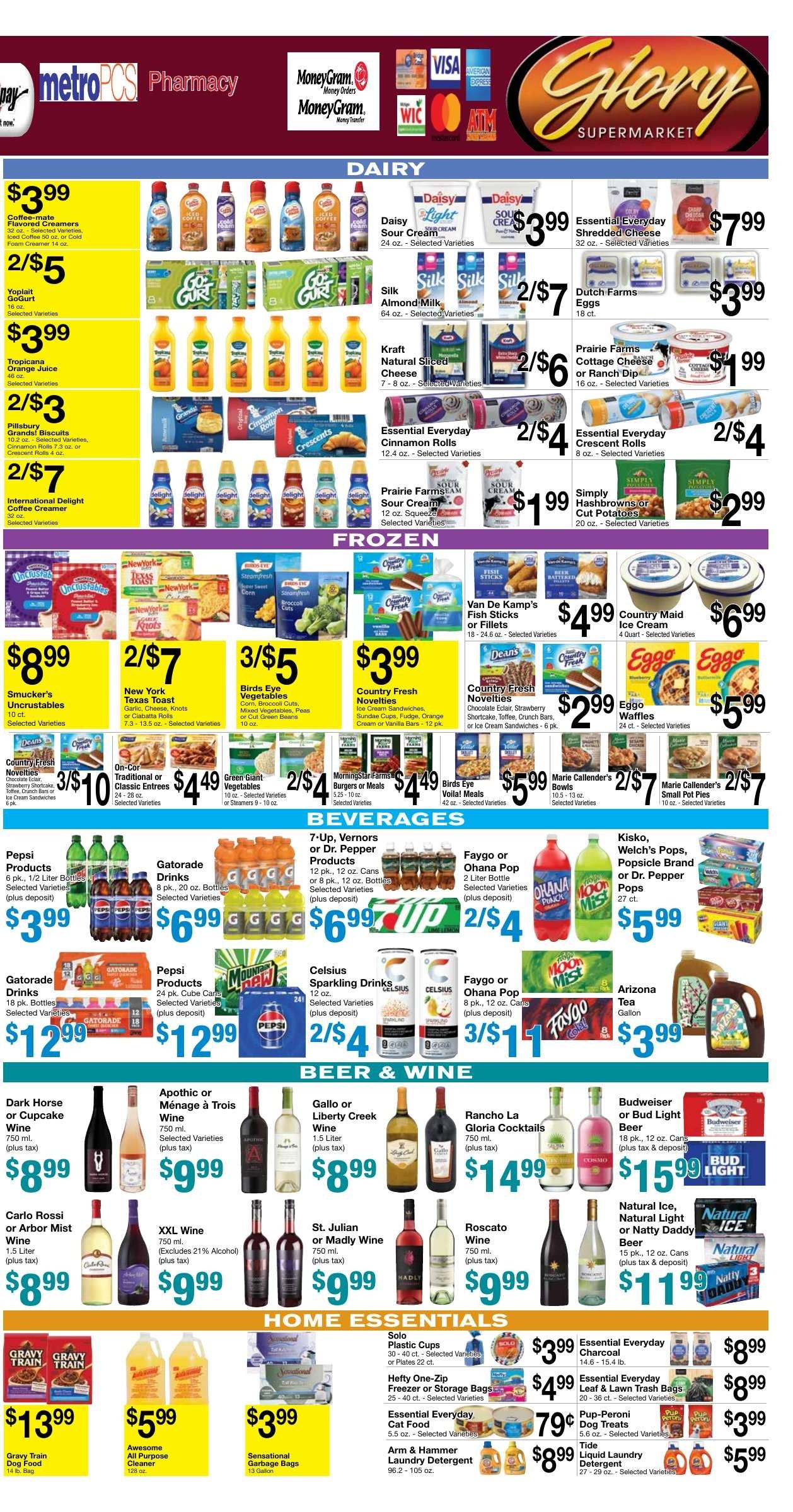 Glory Supermarket (8000 West Outer Drive, Detroit, MI) Weekly Ad September 29 - October 12, 2026