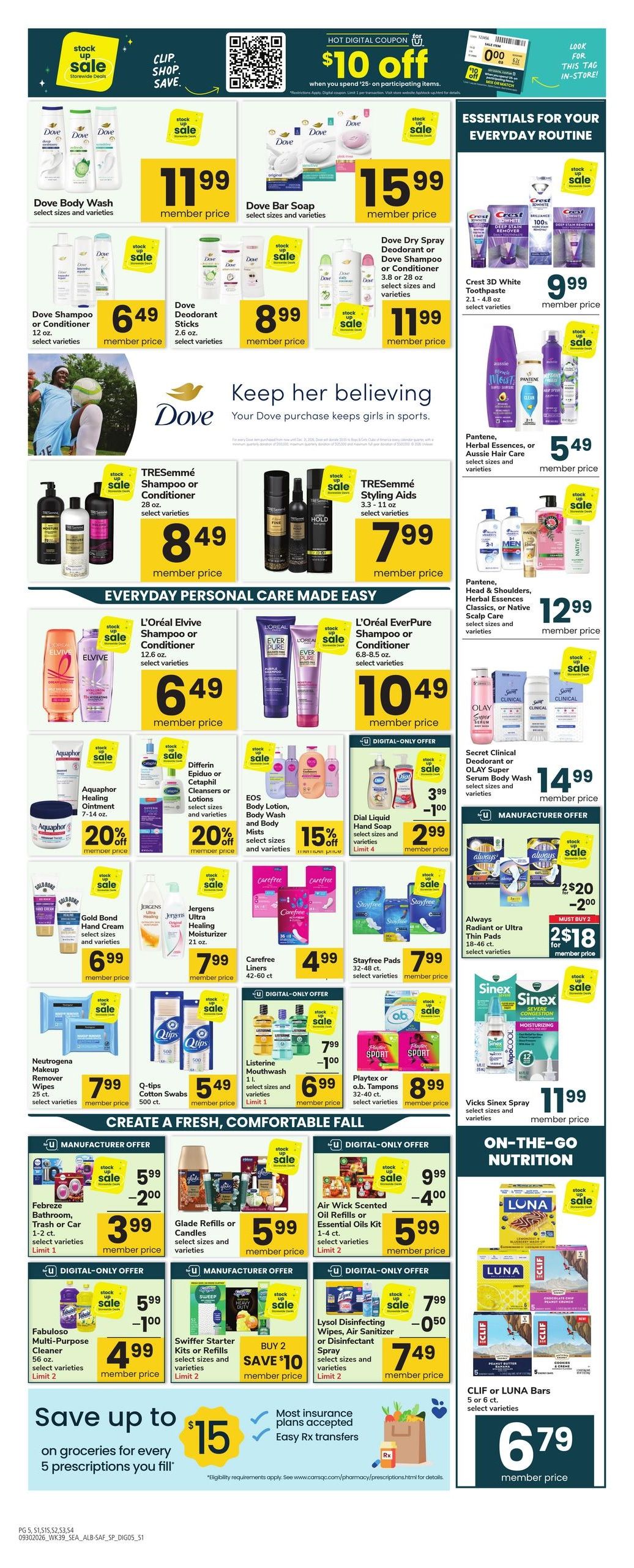 Albertsons (Moscow Area, ID) Weekly Ad September 30 - October 6, 2026