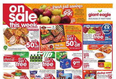 Giant Eagle (Cumberland Area, MD) Weekly Ad October 1 - 7, 2026