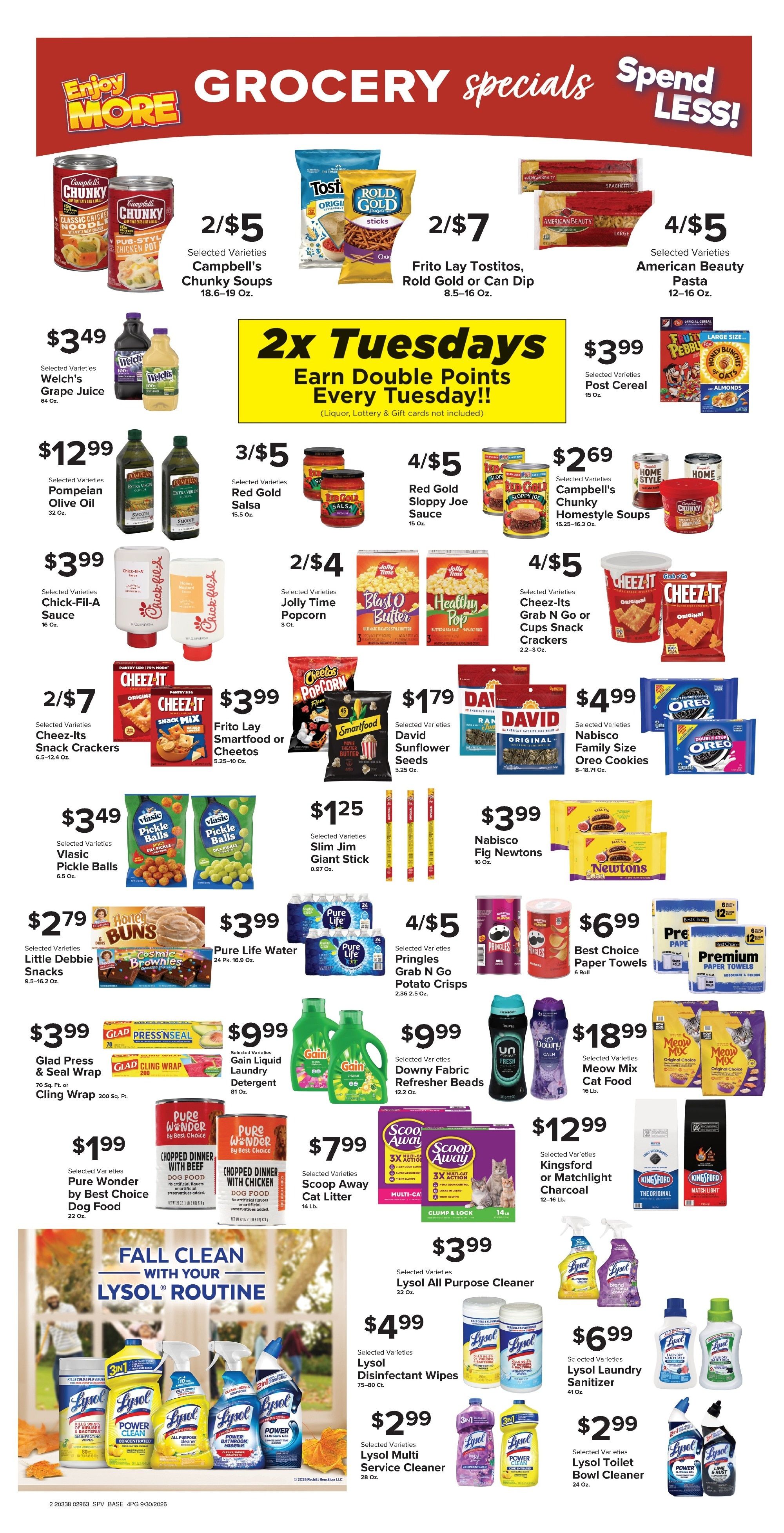 Your Country Mart Weekly Ad September 30 - October 6, 2026