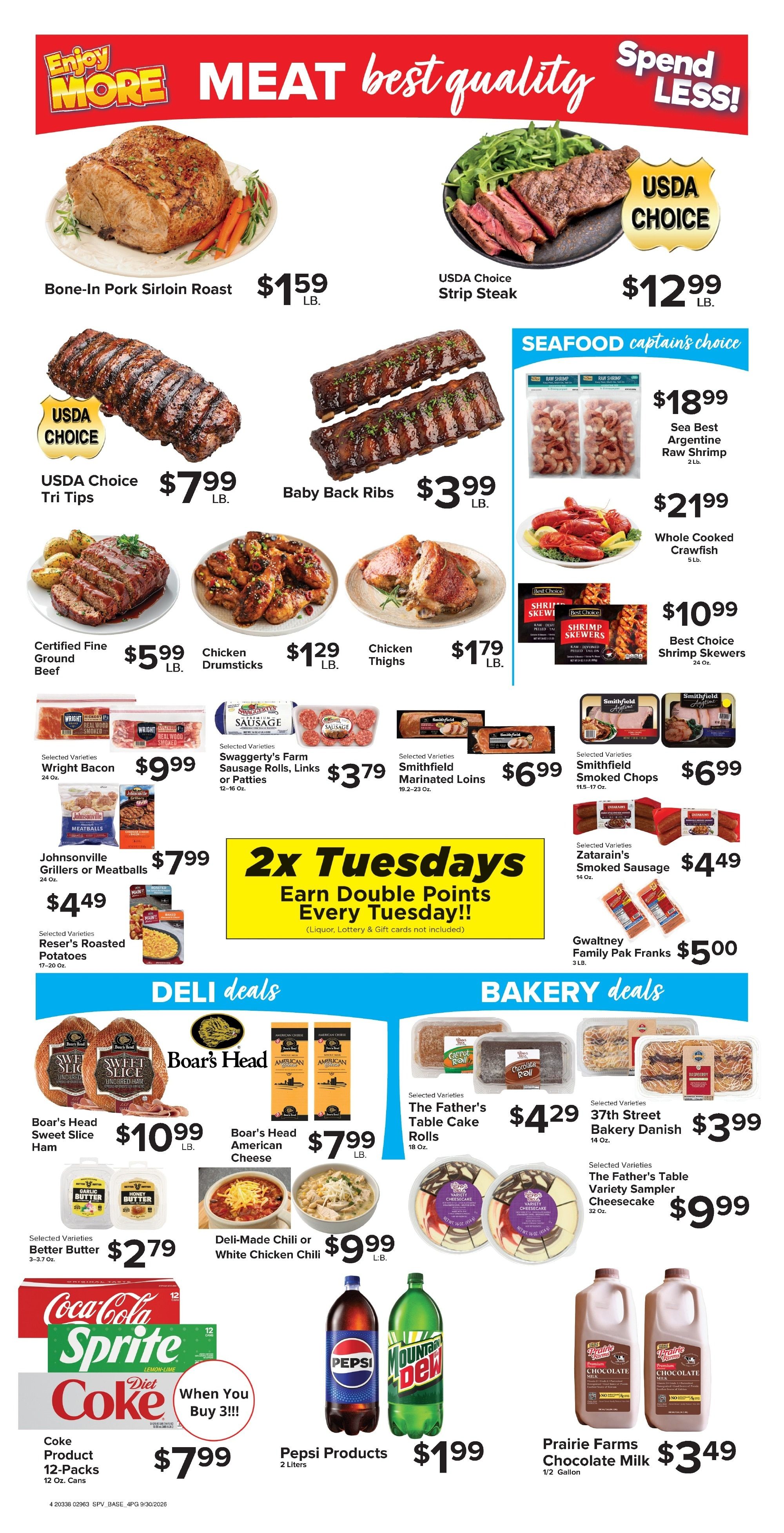 Your Country Mart Weekly Ad September 30 - October 6, 2026