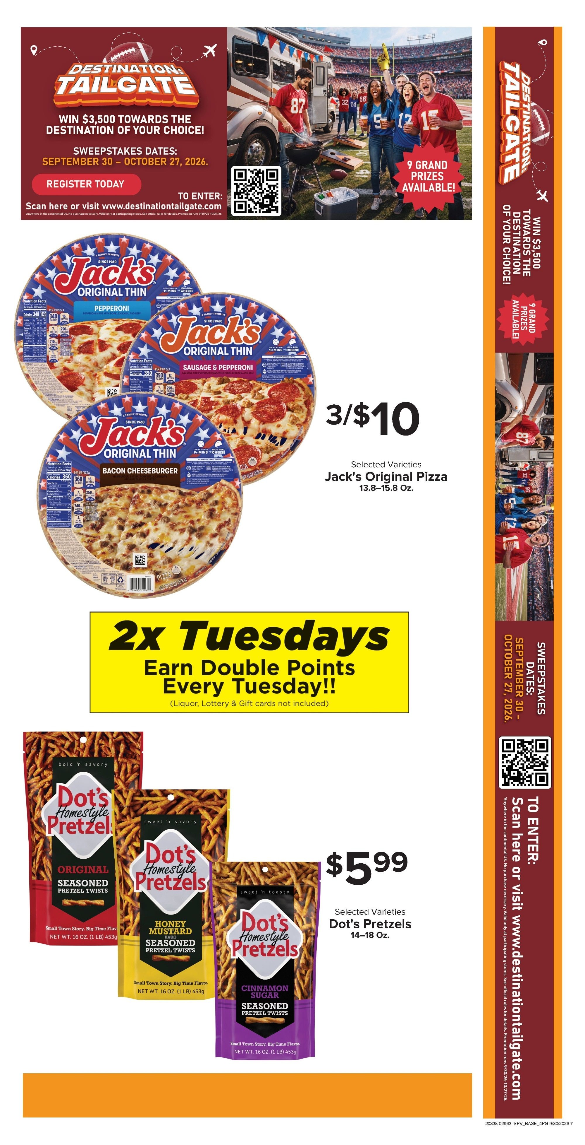Your Country Mart Weekly Ad September 30 - October 6, 2026
