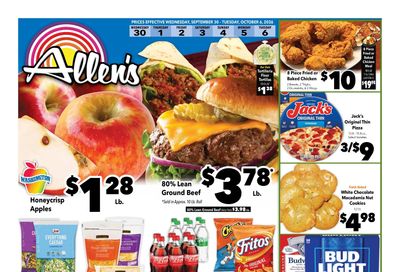 Allen's Food Mart Weekly Ad September 30 - October 6, 2026