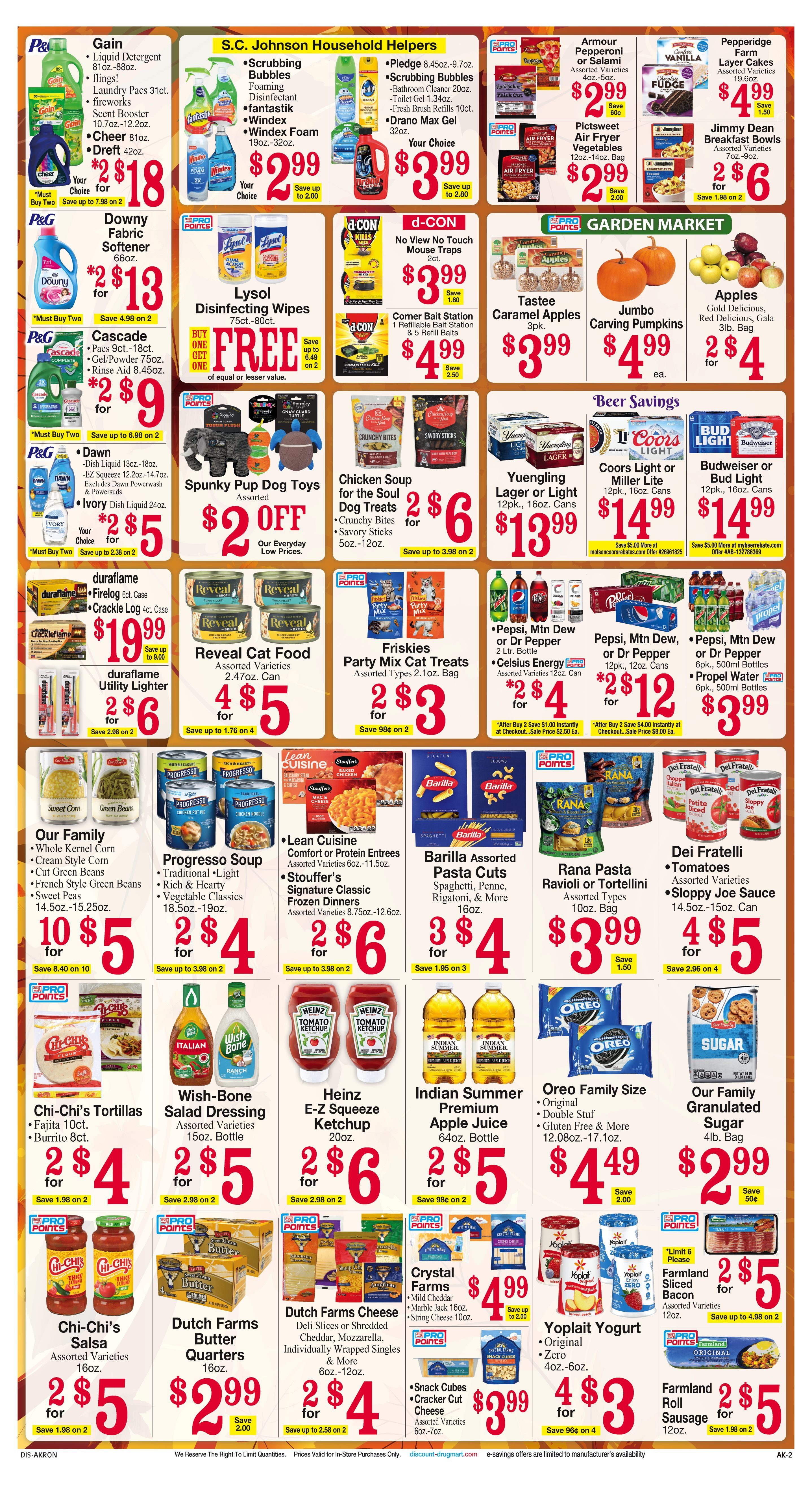 Discount Drug Mart (Ohio) Weekly Ad October 7 - 13, 2026