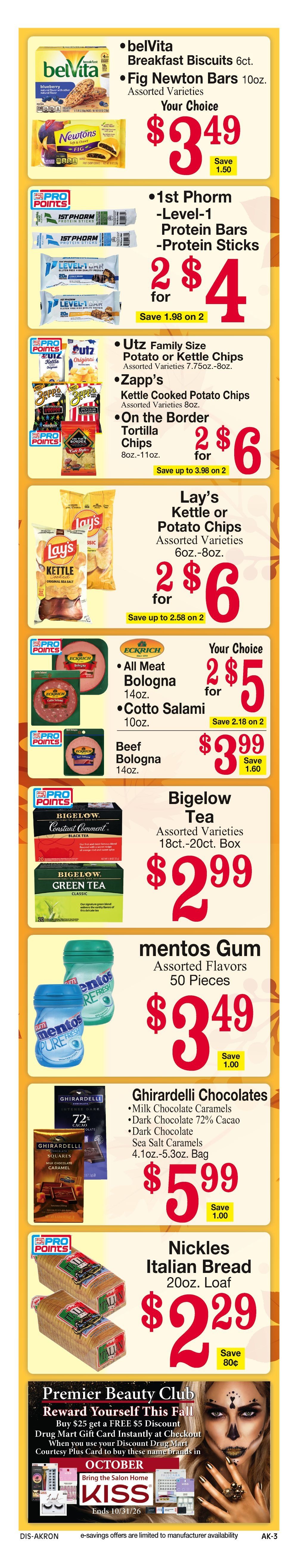 Discount Drug Mart (Ohio) Weekly Ad October 7 - 13, 2026