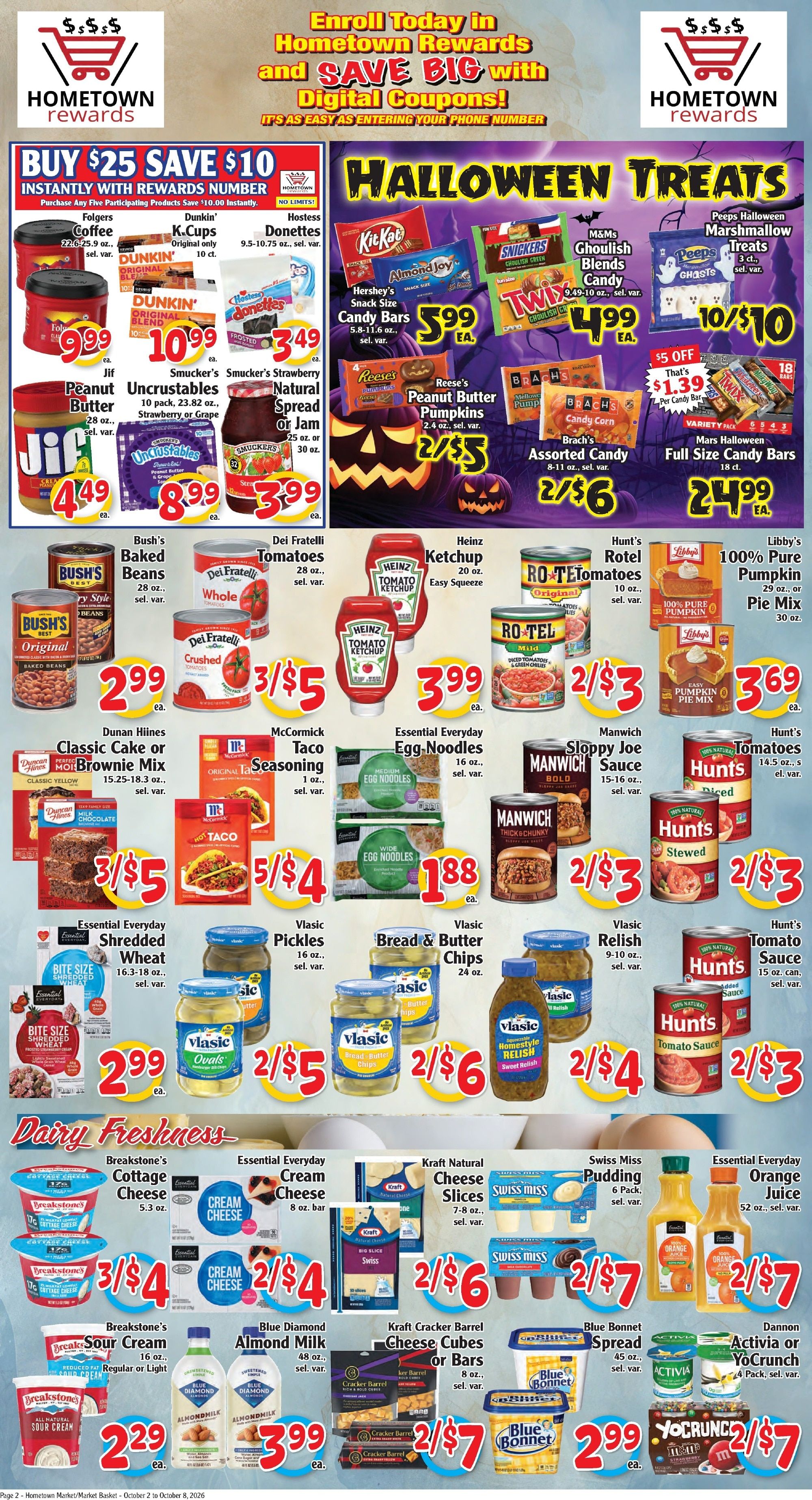 Market Basket Pennsylvania Weekly Ad October 2 - 8, 2026