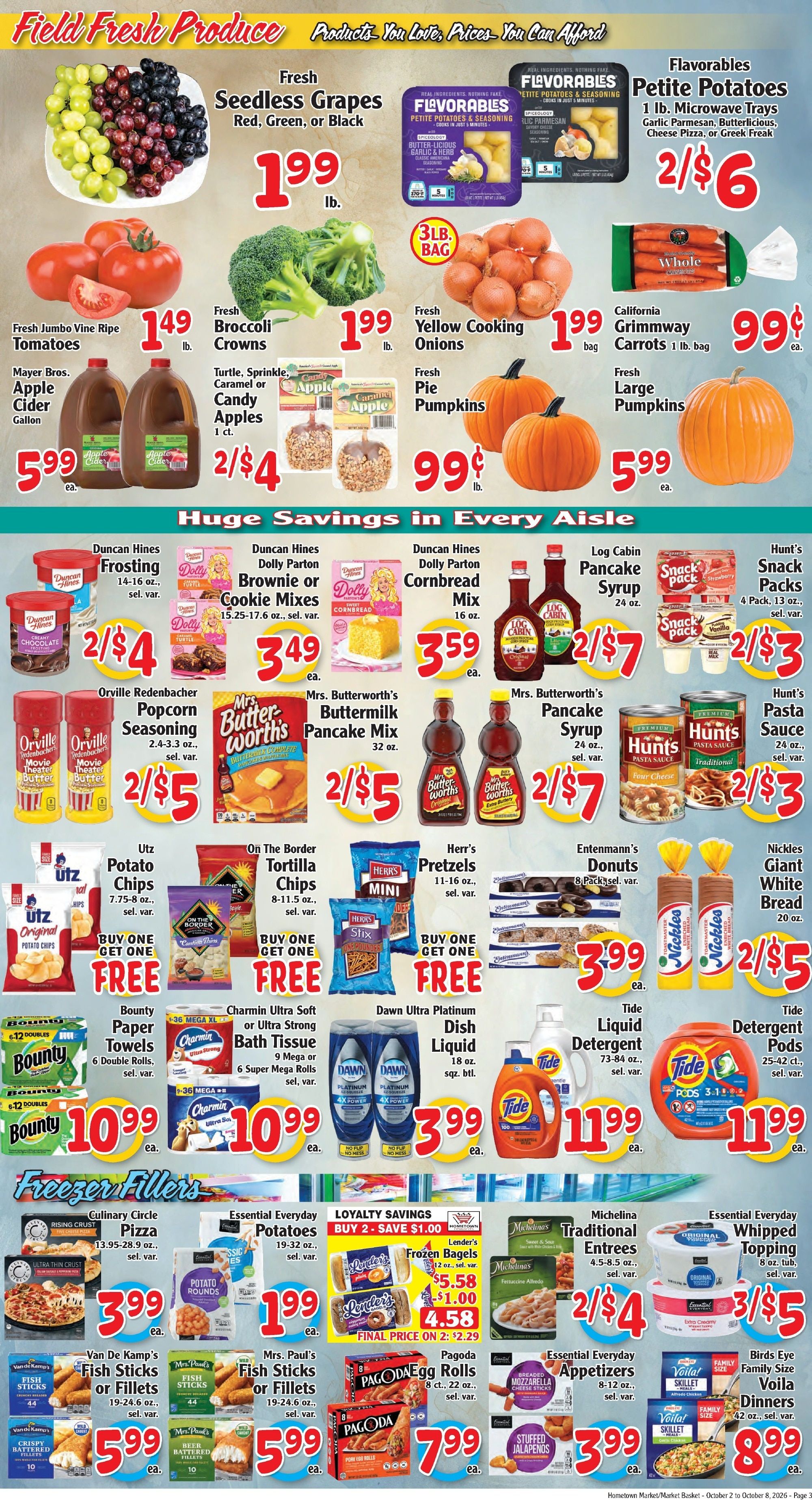 Market Basket Pennsylvania Weekly Ad October 2 - 8, 2026