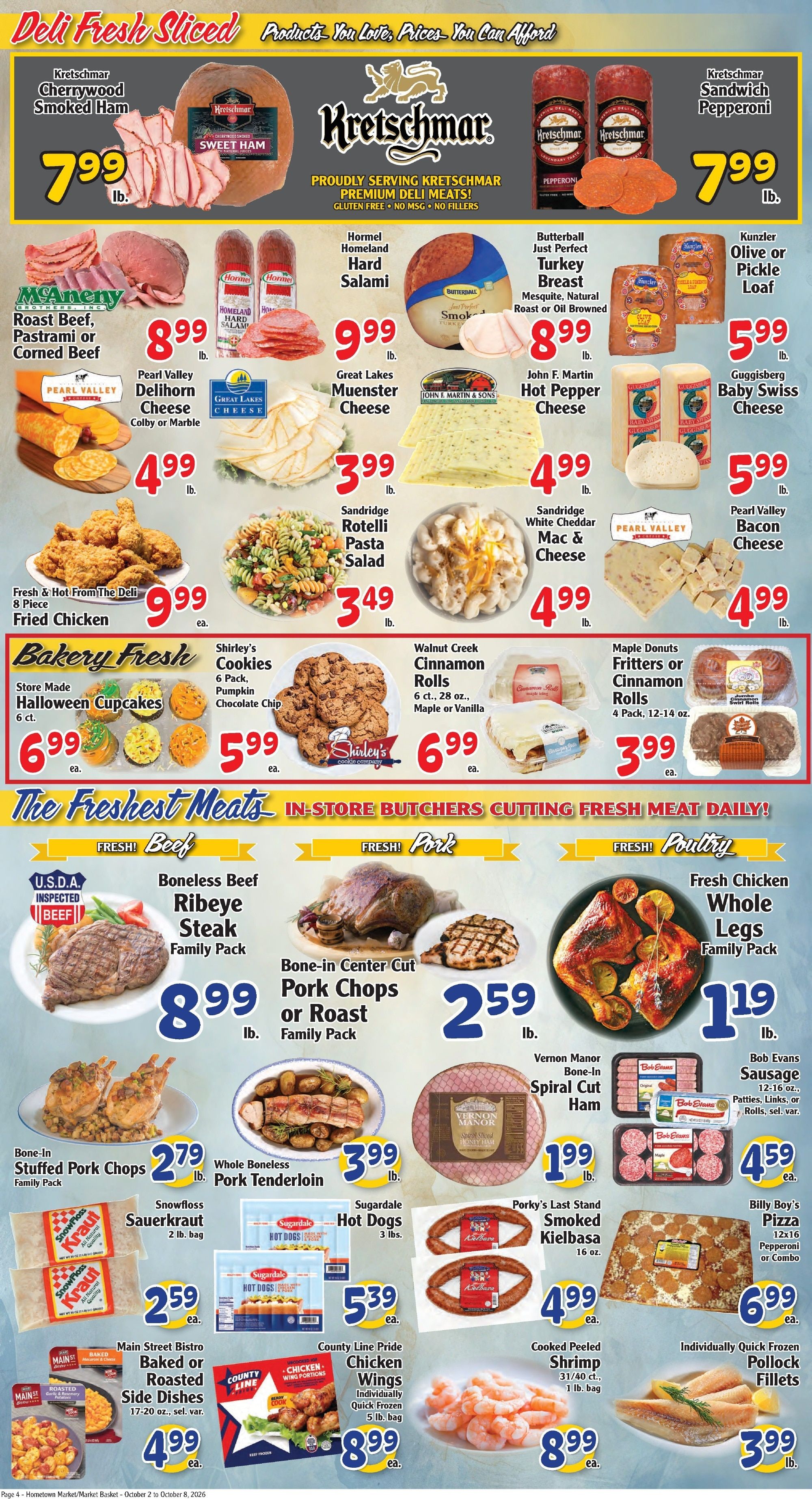 Market Basket Pennsylvania Weekly Ad October 2 - 8, 2026