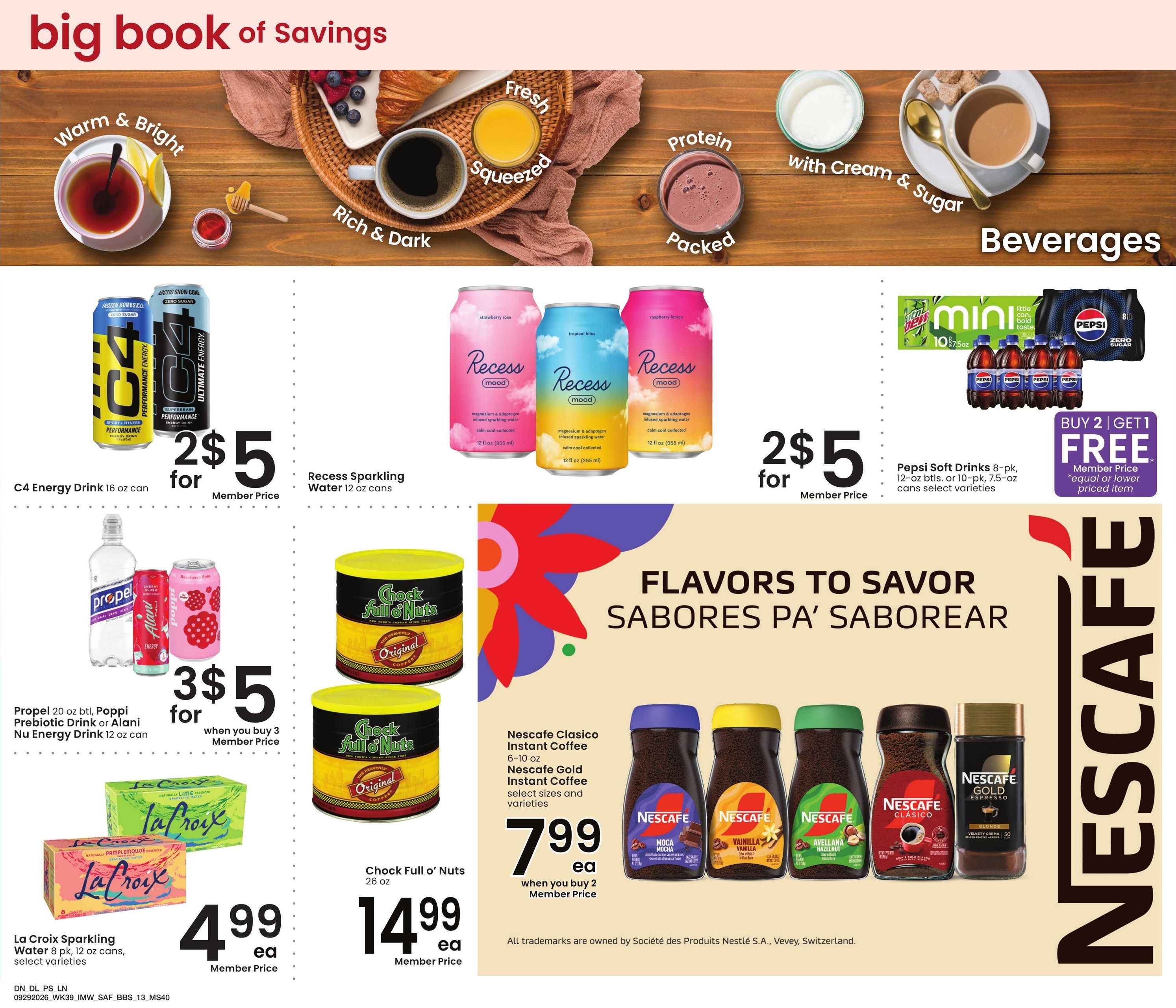 Safeway (Alder Area, MT) Big Book of Savings Weekly Ad September 29 - October 26, 2026