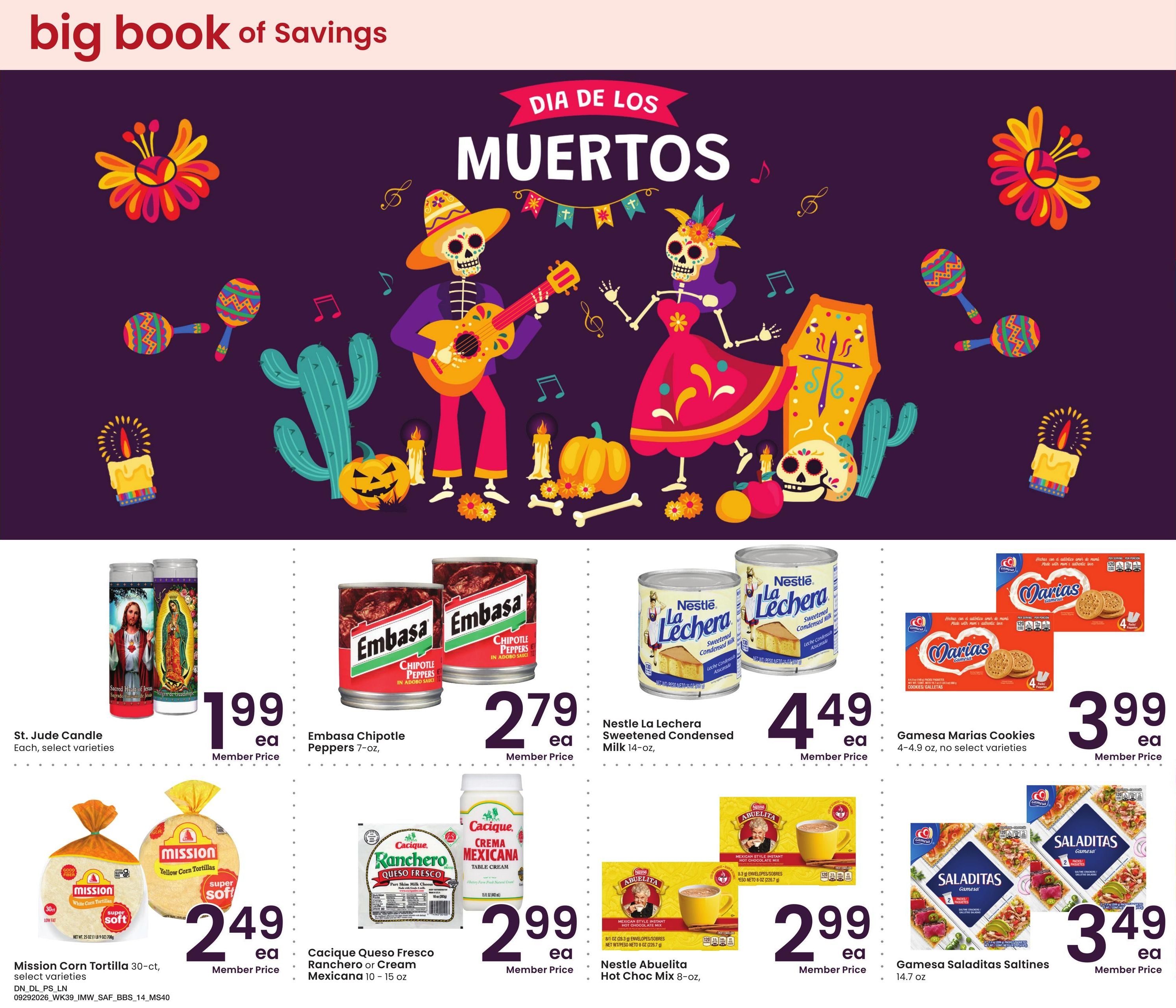Safeway (Alder Area, MT) Big Book of Savings Weekly Ad September 29 - October 26, 2026