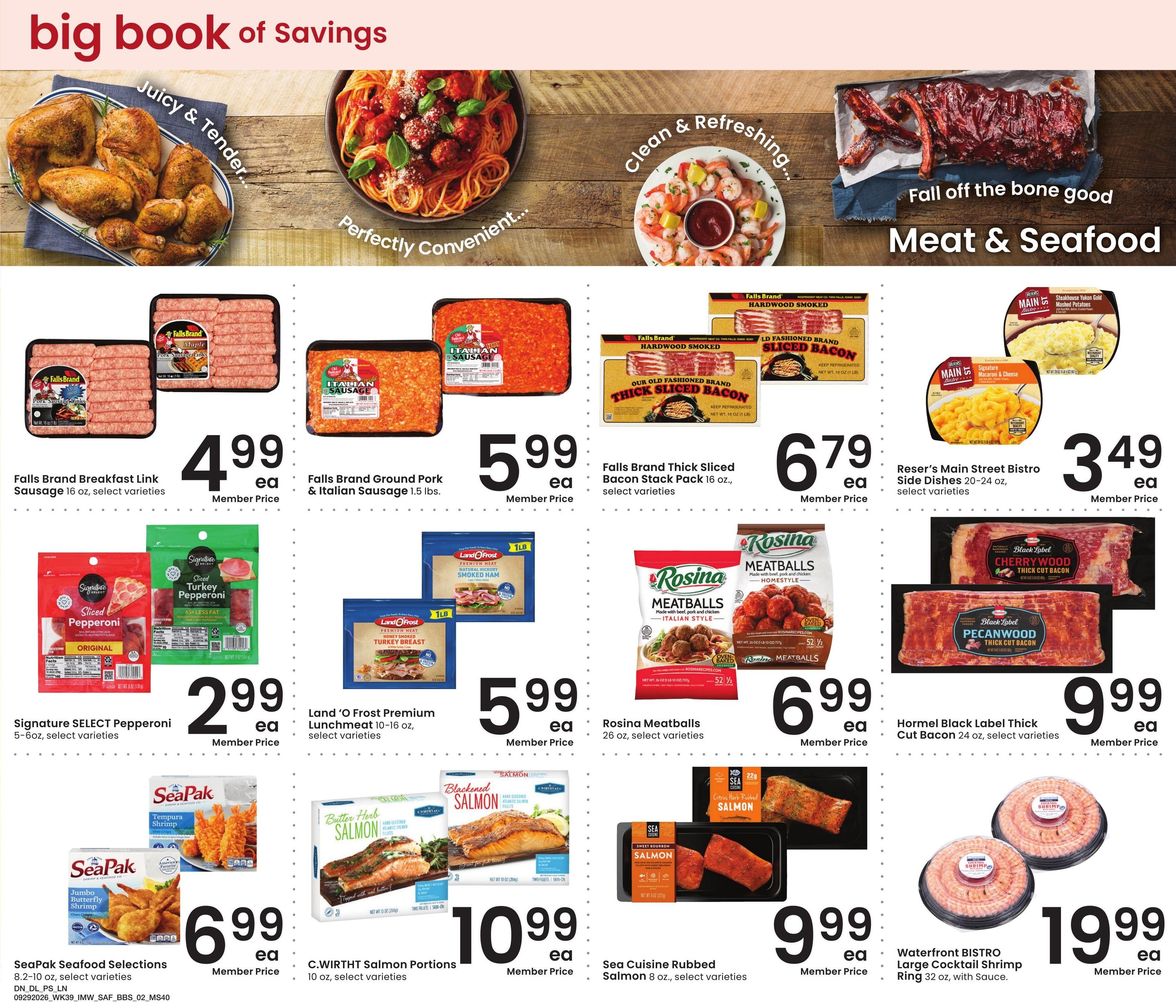 Safeway (Alder Area, MT) Big Book of Savings Weekly Ad September 29 - October 26, 2026